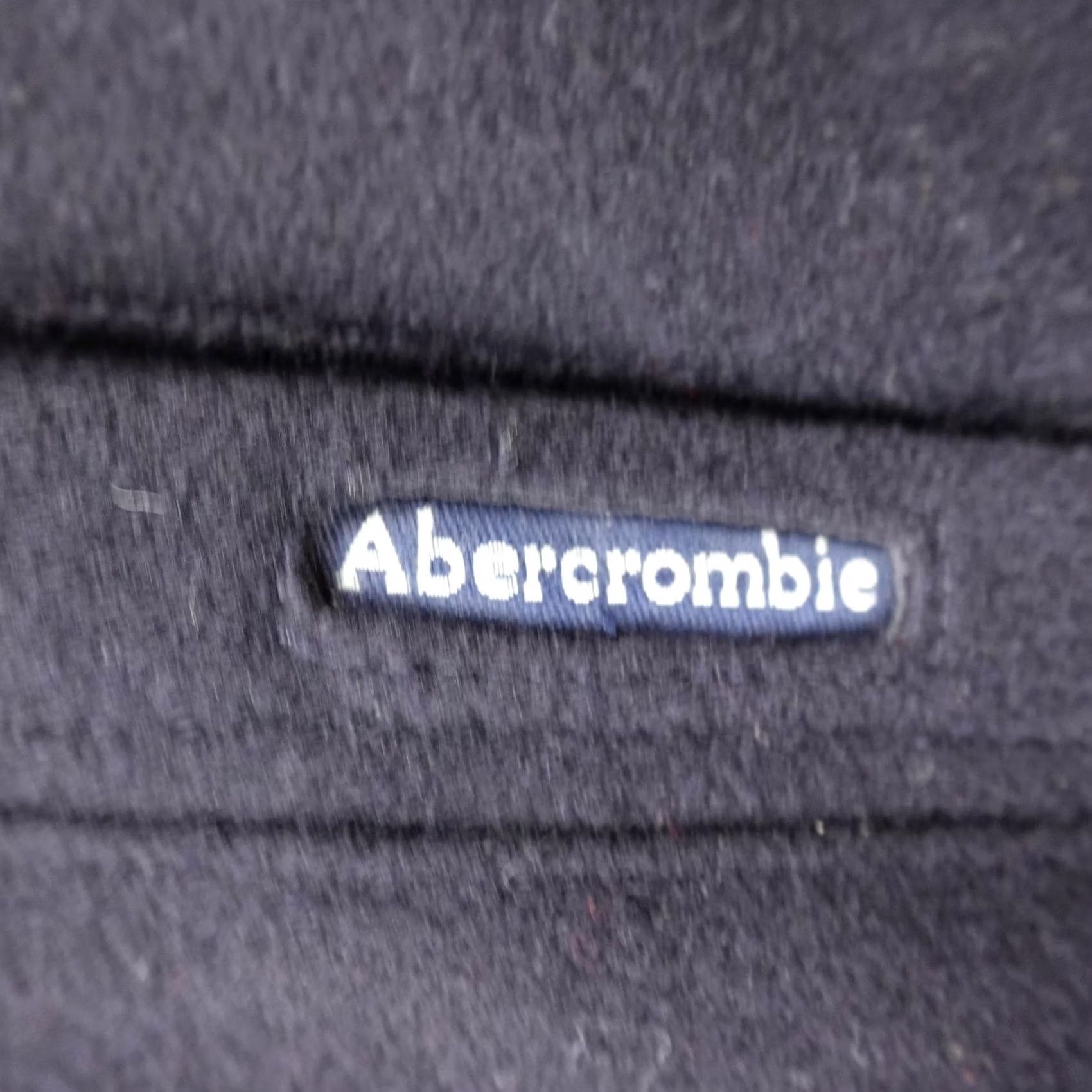Abercrombie & Fitch VINTAGE Abercrombie & Fitch Jacket Mens L Black Wool Full Zip Bomber Coat 90s Y2K 00s Size US L / EU 52-54 / 3 - 4 Thumbnail