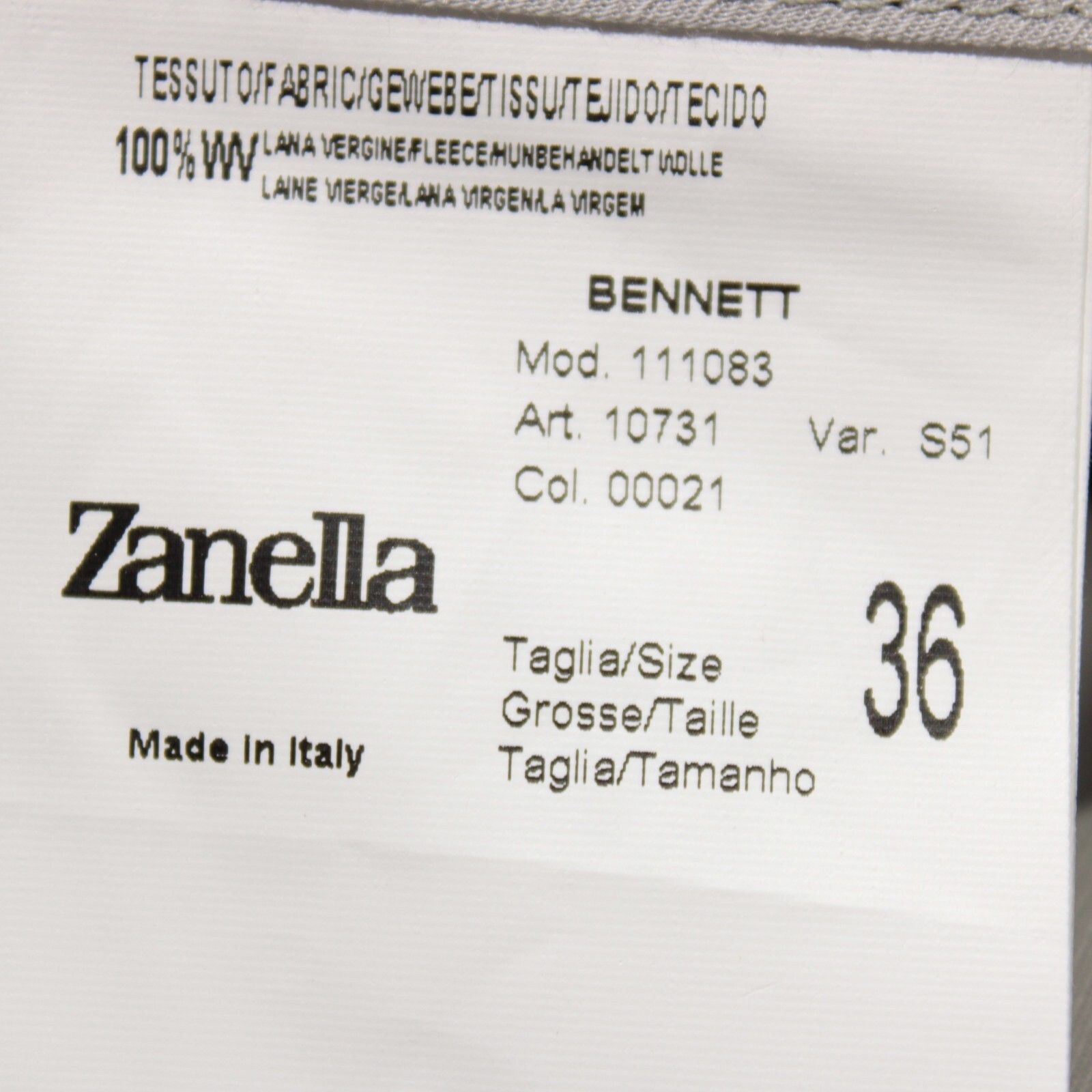 Zanella Zanella New with tags Dress Pants Size 36 US In Gray Size US 36 / EU 52 - 8 Thumbnail