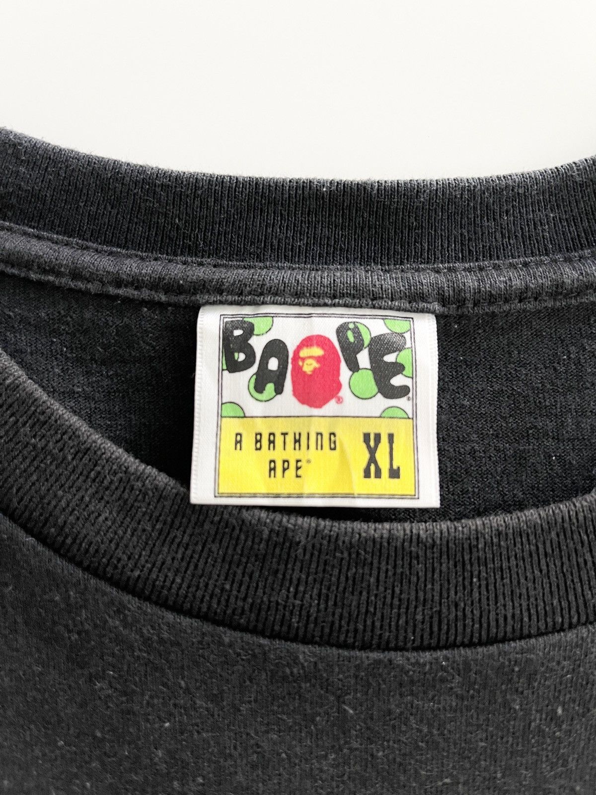 Bape STEAL! 2010s Bape 3D Spell-out Jumbo Logo Tee (XL) Size US XL / EU 56 / 4 - 5 Thumbnail