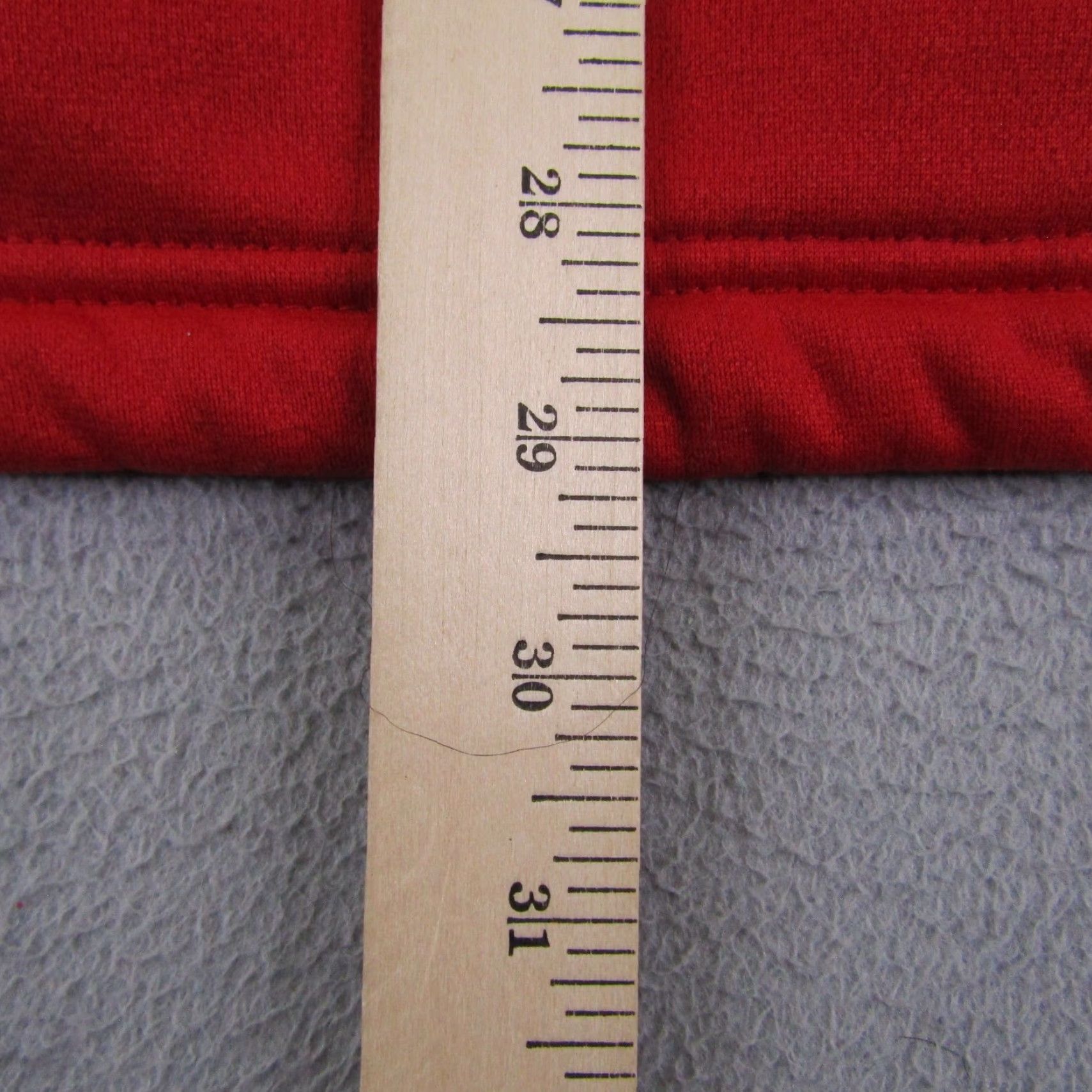 Vintage Easton Sweatshirt Mens XL Red Fleece V-Neck Pullover Baseball Warmup Pockets Logo Size US XL / EU 56 / 4 - 7 Thumbnail