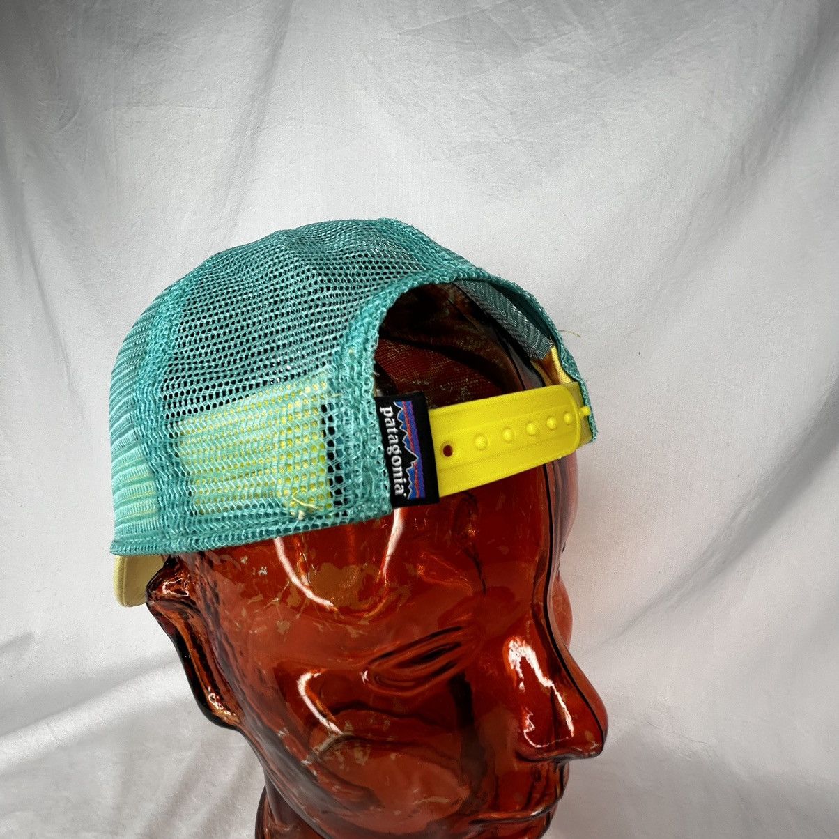 Patagonia Patagonia Yellow/Teal Trucker SnapBack Hat Size ONE SIZE - 6 Thumbnail