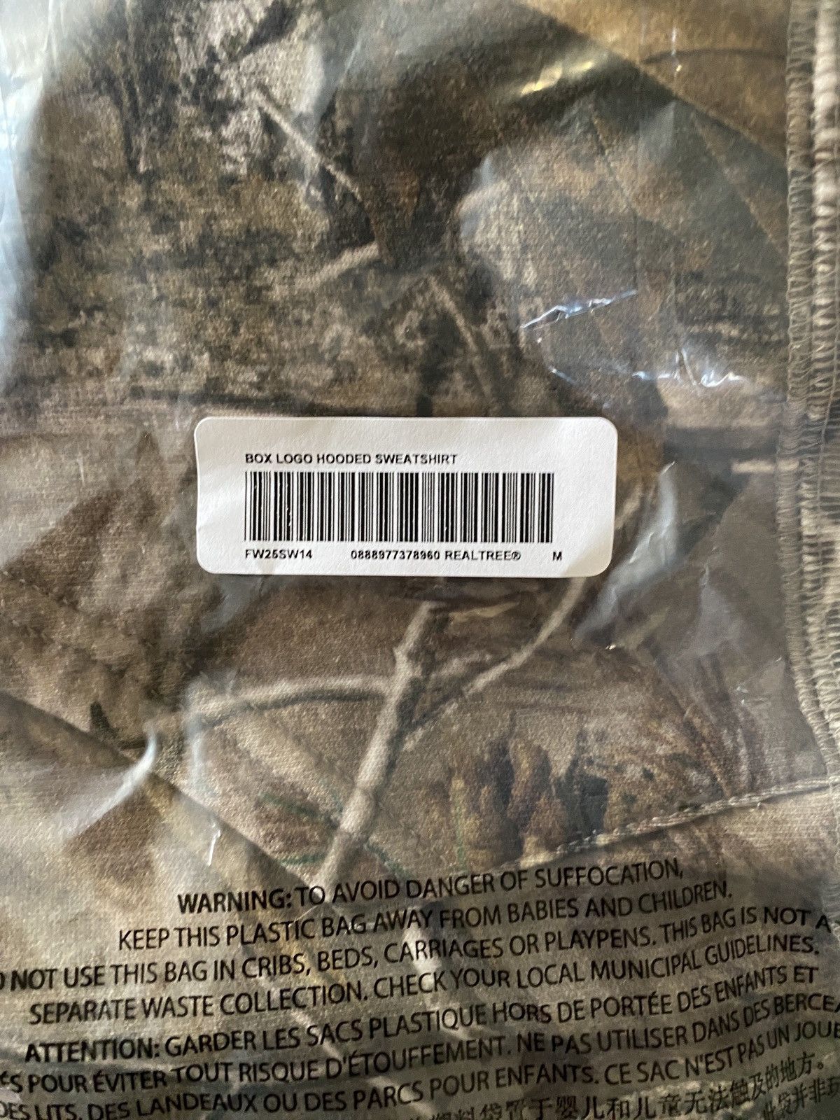 Supreme Supreme FW25 Box Logo Realtree AP Camo M (On-Hand) Size US M / EU 48-50 / 2 - 6 Thumbnail