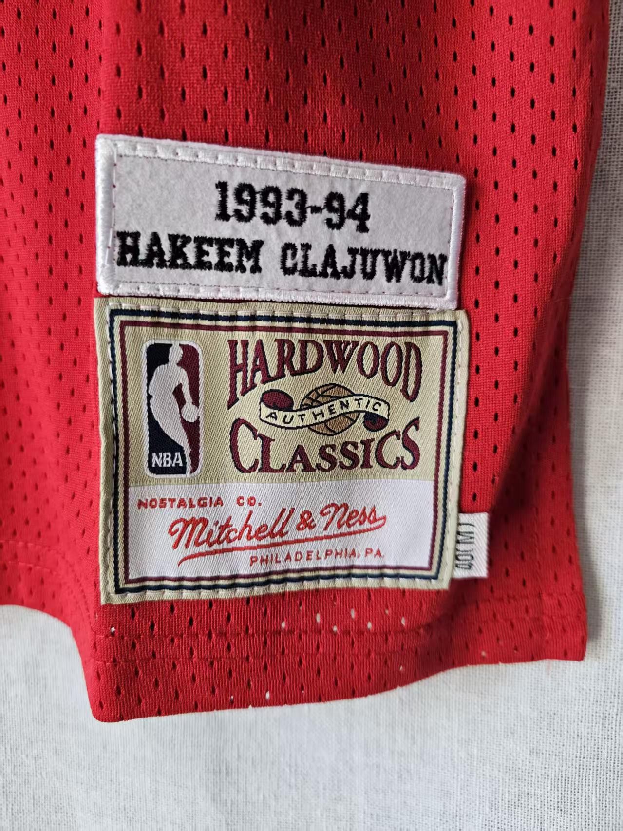 NBA Houston Rockets 34 Olajuwon Jersey Size US M / EU 48-50 / 2 - 4 Thumbnail