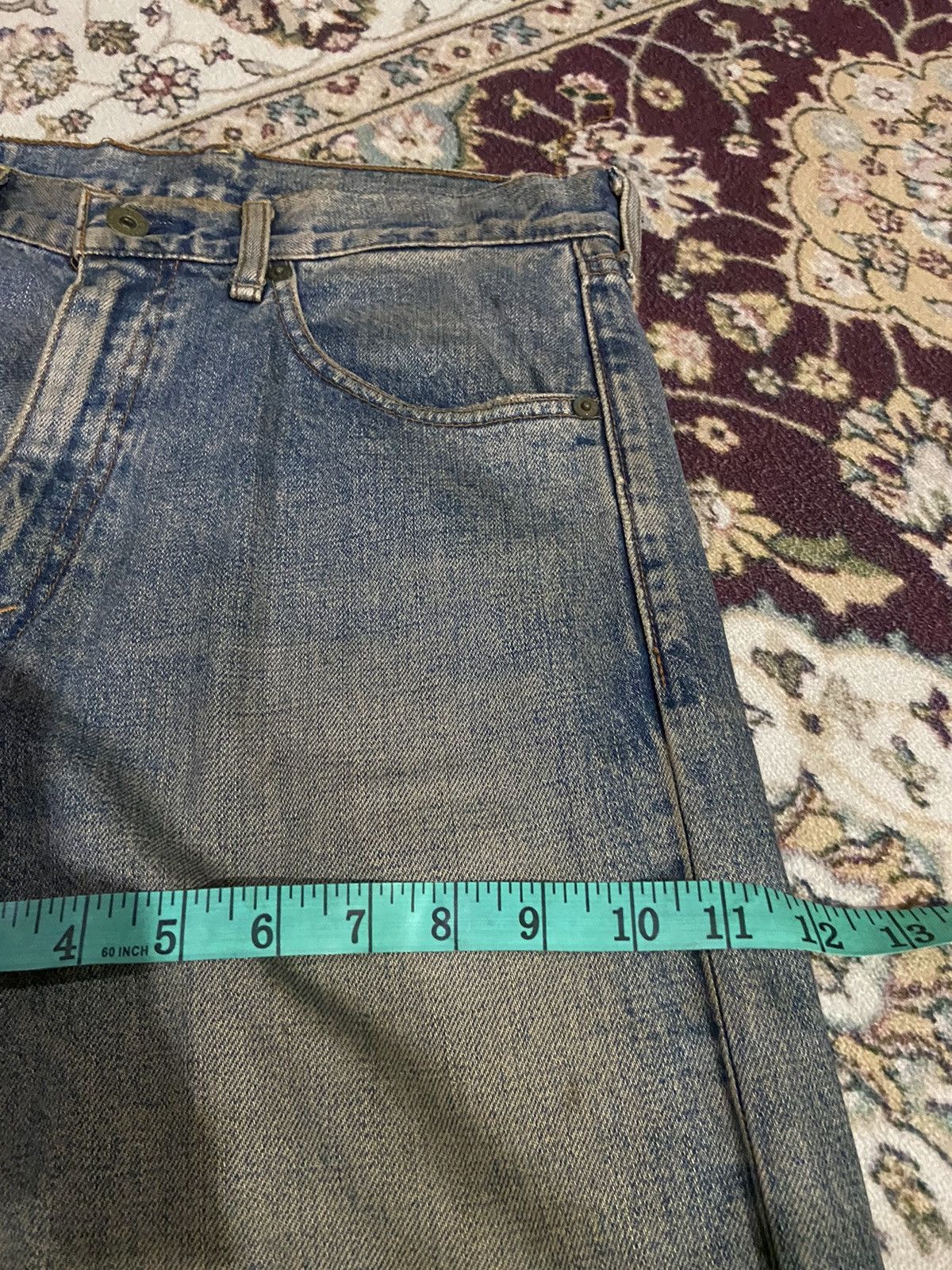 If Six Was Nine Vintage Levis 503 jeans red inside clothing flare Size US 32 / EU 48 - 20 Thumbnail