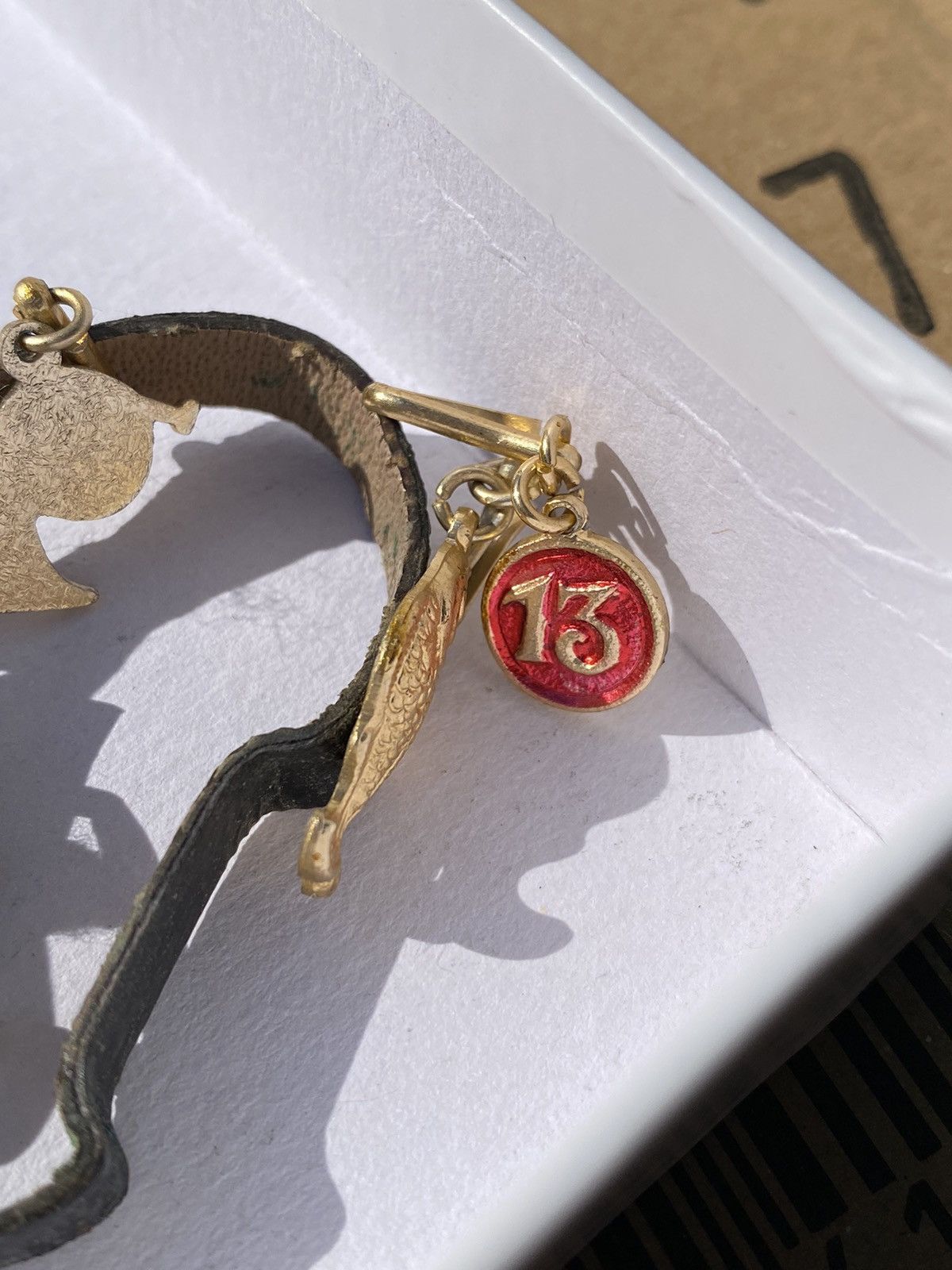Jewelry × Vintage Vintage 1976 Charm Bracelet – Musical & Nautical Theme Size ONE SIZE - 5 Thumbnail