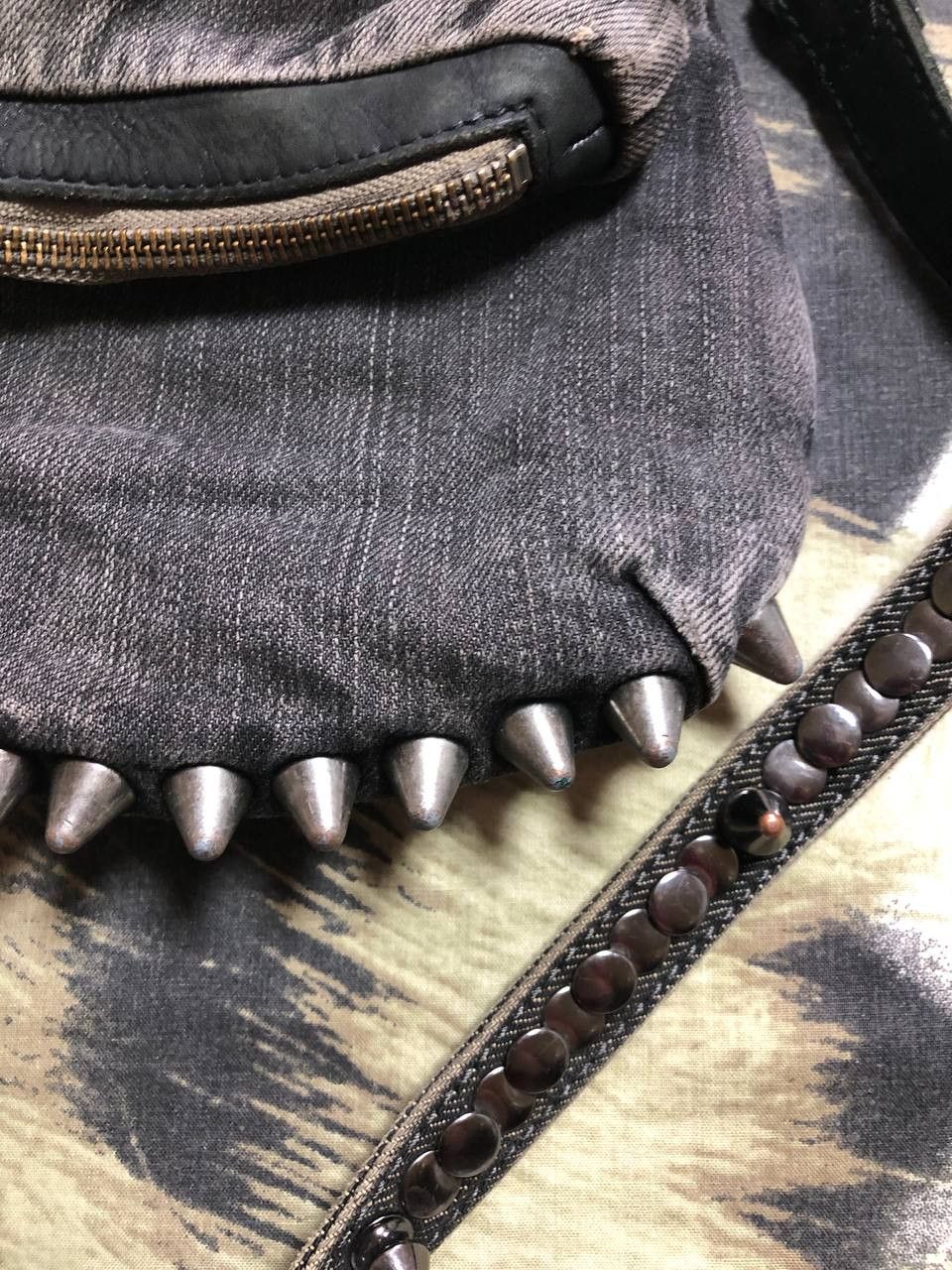 Diesel Vintage DIESEL studded shoulder bag Size ONE SIZE - 11 Thumbnail