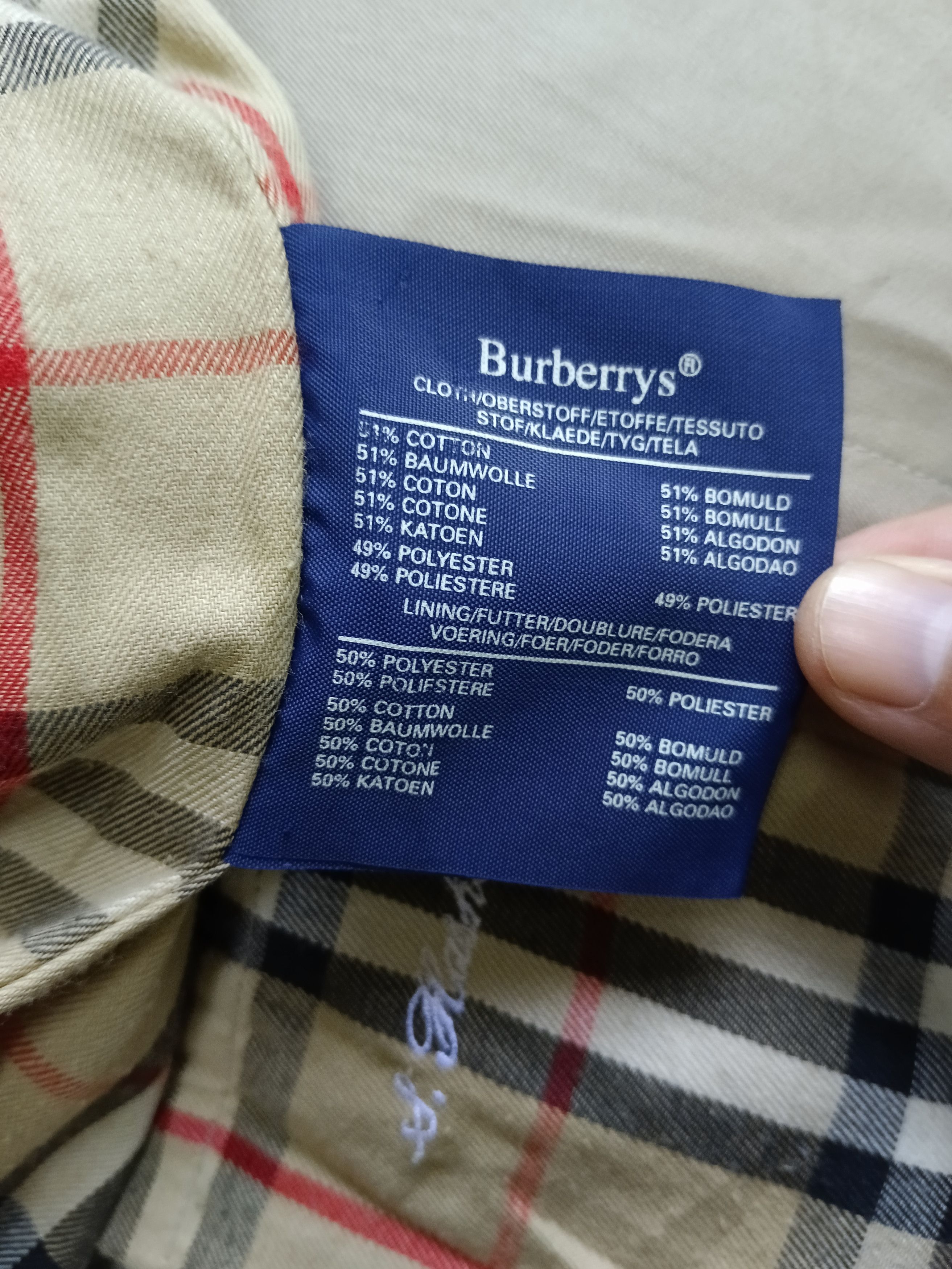 Burberry BURBERRY NOVA CHECK TRENCH COAT Size US M / EU 48-50 / 2 - 9 Thumbnail