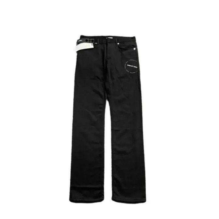 Dior Dior Classic Black Straight Pants with Logo 0079 Size US 30 / EU 46 - 1 Thumbnail