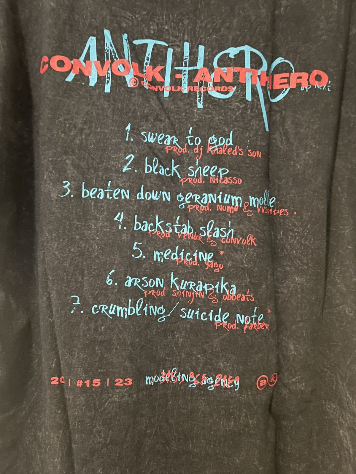 Other Convolk Anti-Hero Graphic T-shirt Size US L / EU 52-54 / 3 - 5 Thumbnail
