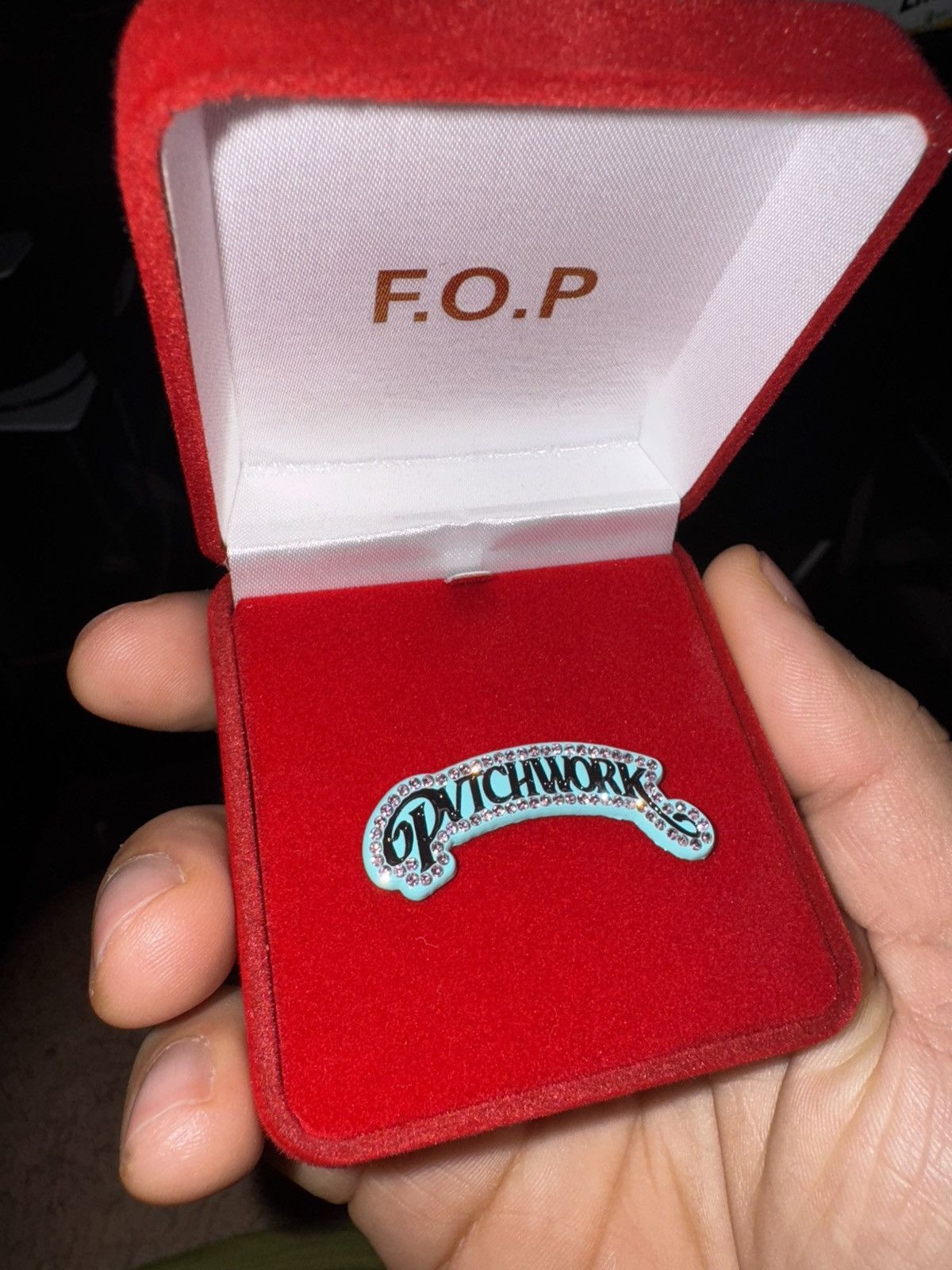 Pvtchwork Pin “Carolina Blue Kicks”