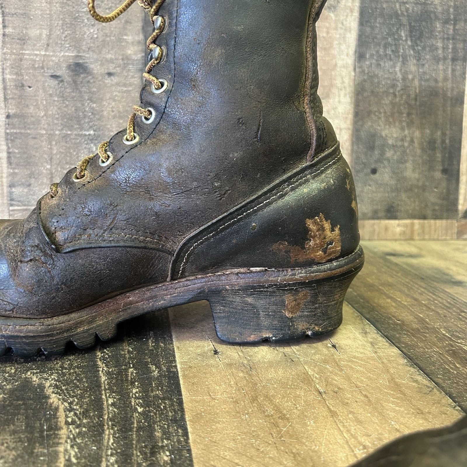 Red Wing Red Wing Vintage Plain Toe Work Boots Mens 9 D Size US 9 / EU 42 - 10 Thumbnail