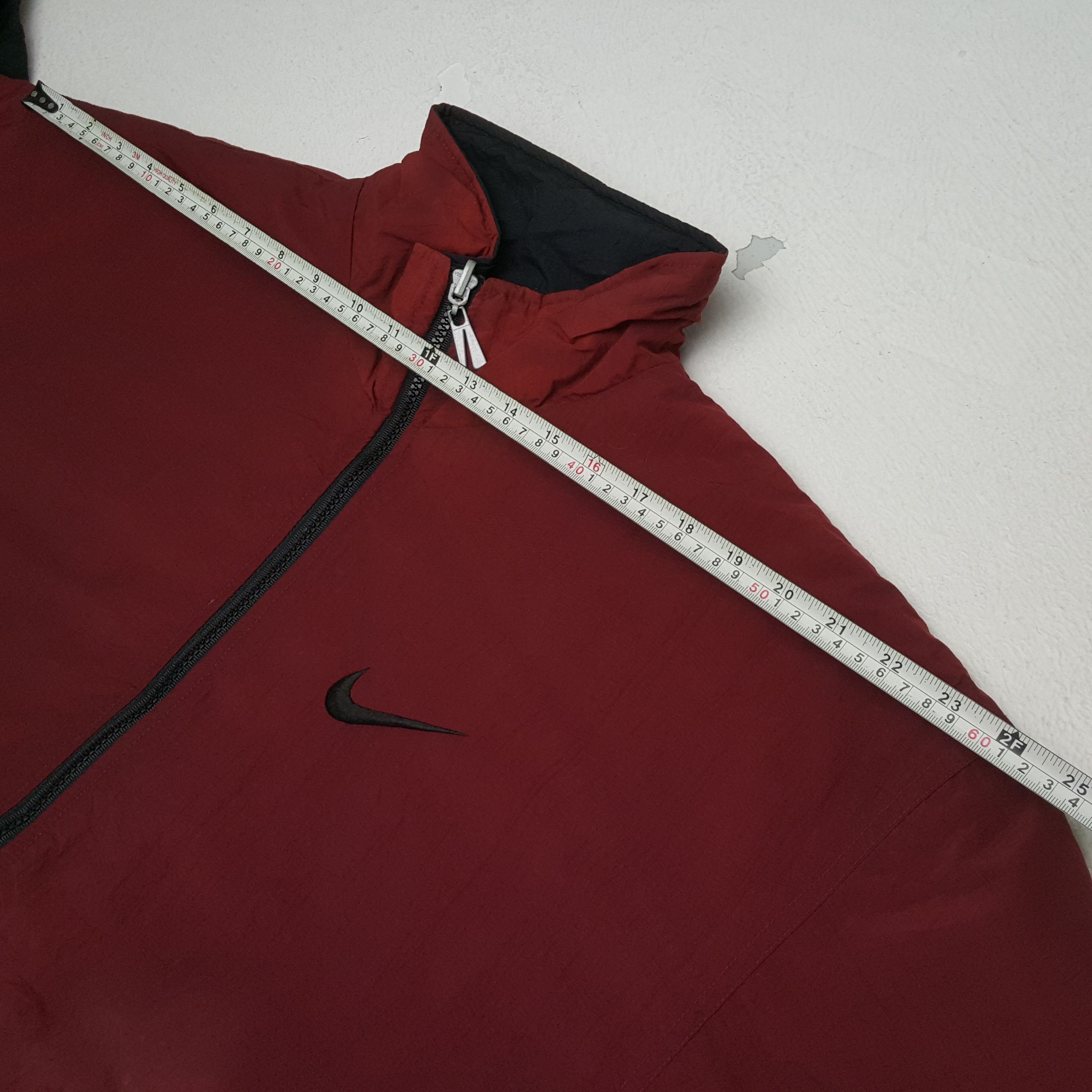 Nike × Vintage Nike Reversible Jacket Big Logo Design Size US XL / EU 56 / 4 - 8 Thumbnail
