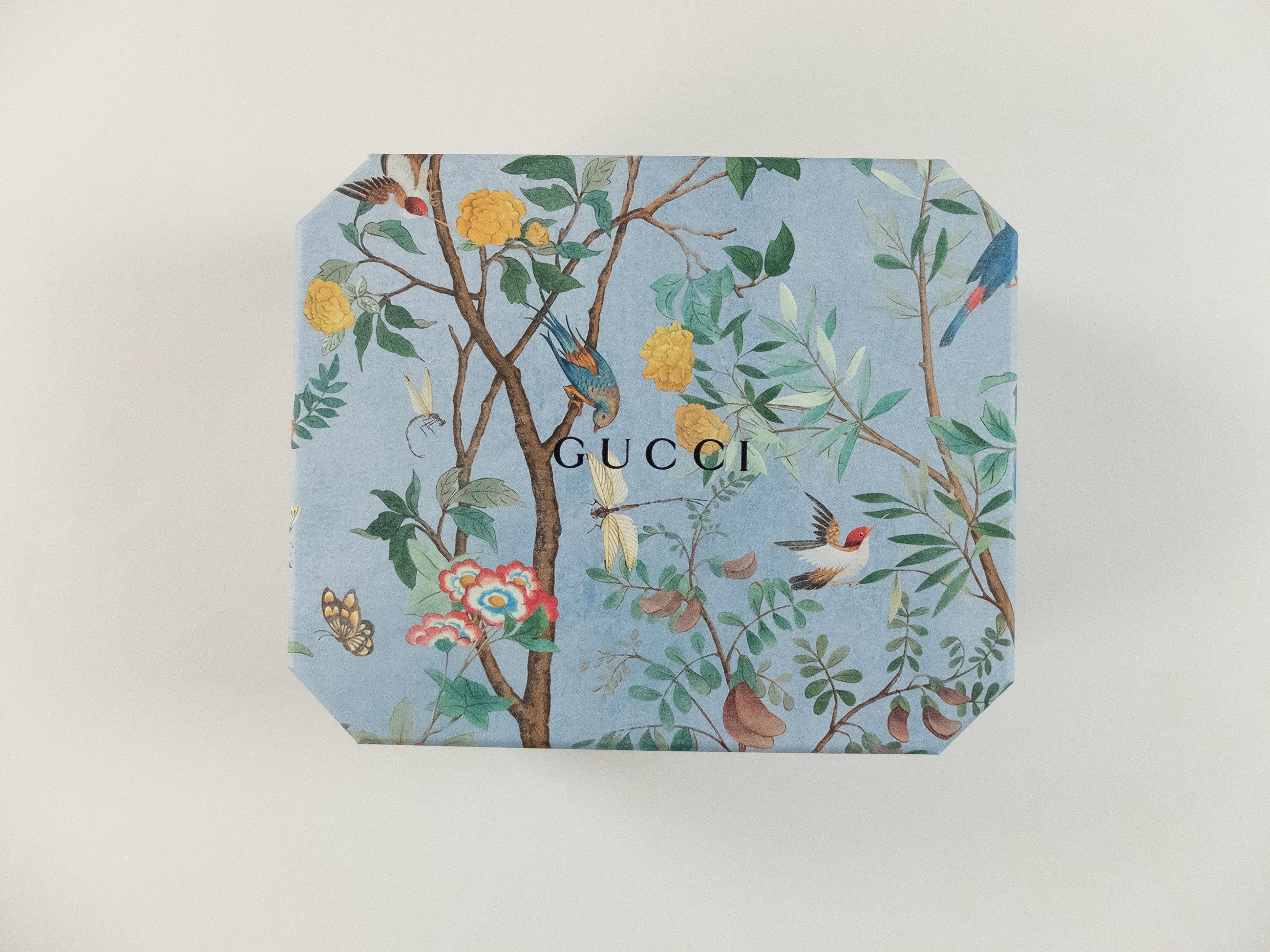 Gucci GUCCI blue Tian bird flower nature print card envelope set Size ONE SIZE - 2 Thumbnail