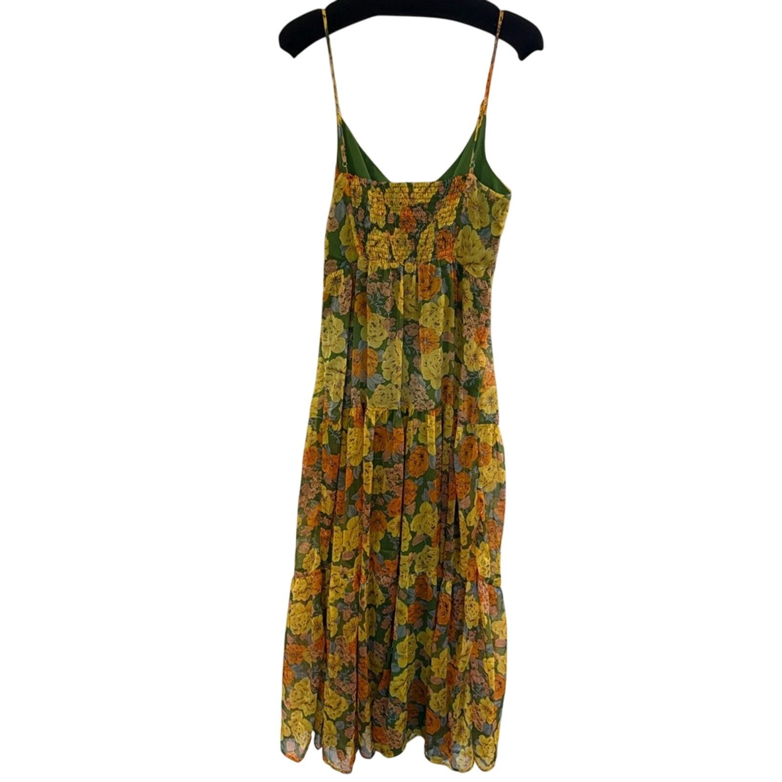 REVOLVE ASTR THE LABEL Brandy Dress in Yellow Multi Floral L Size L / US 10 / IT 46 - 7 Thumbnail