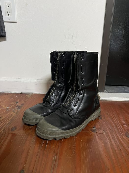 Helmut lang combat outlet boots