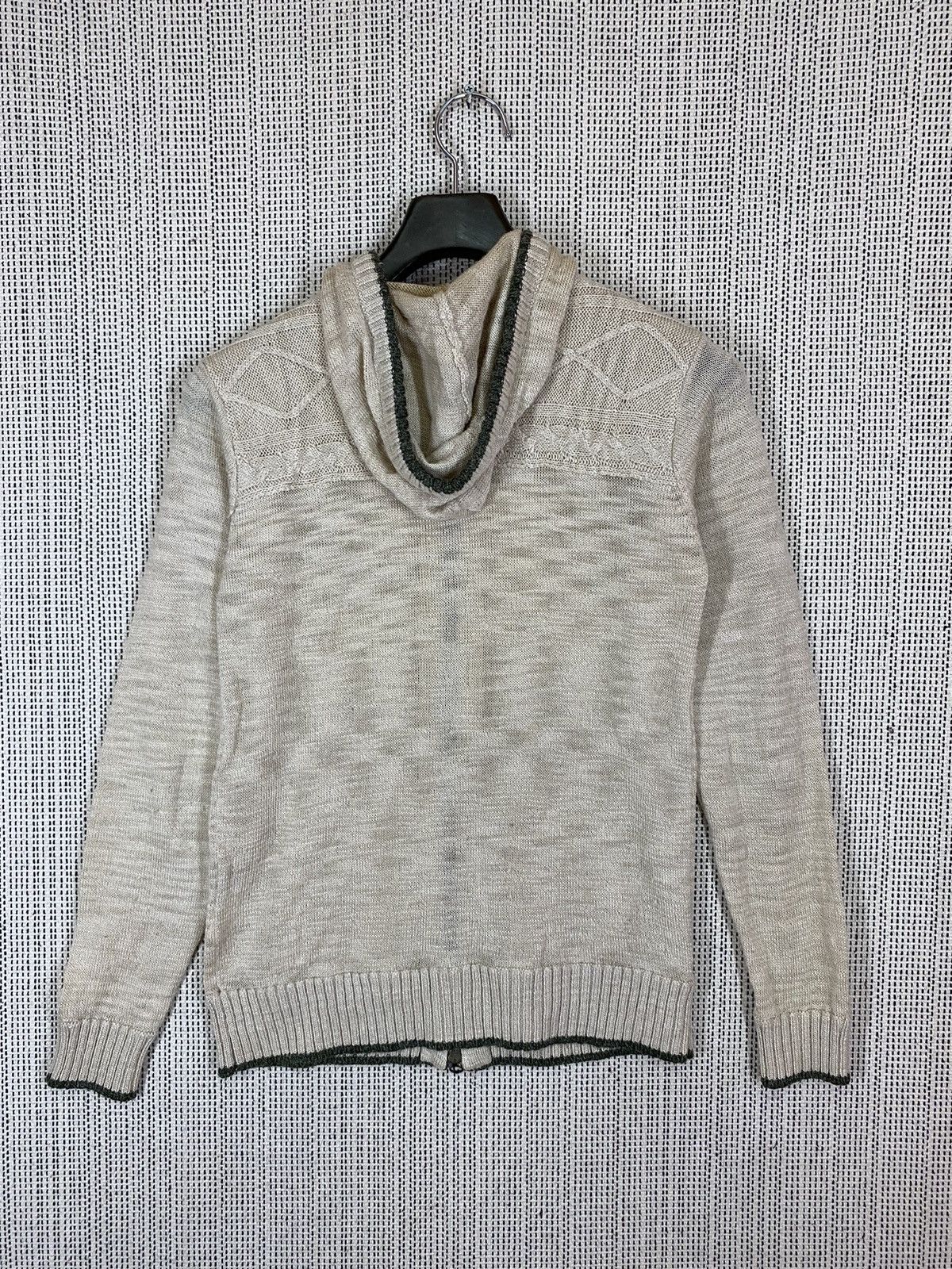 Japanese Brand × Takeo Kikuchi Japanase brand Takeo kikuchi knit hoodie Size US M / EU 48-50 / 2 - 9 Thumbnail