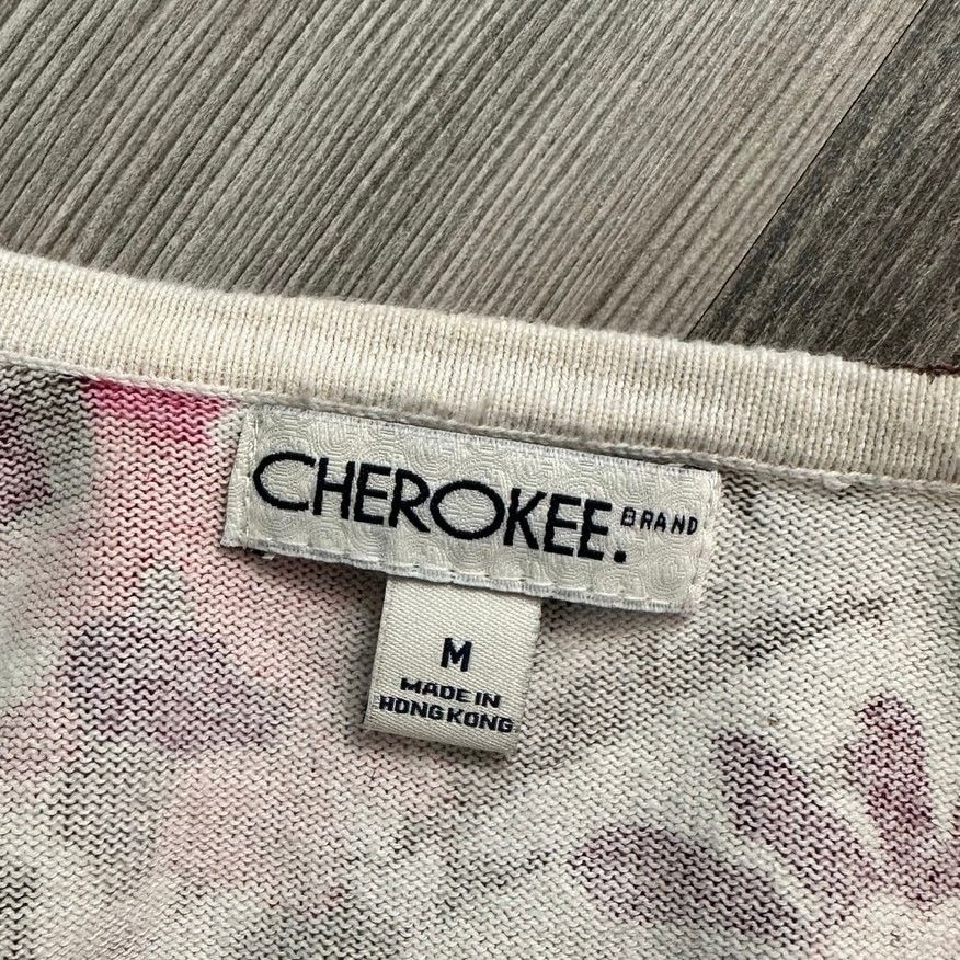 Cherokee cherokee floral multicolored button up cardigan Size M / US 6-8 / IT 42-44 - 3 Thumbnail