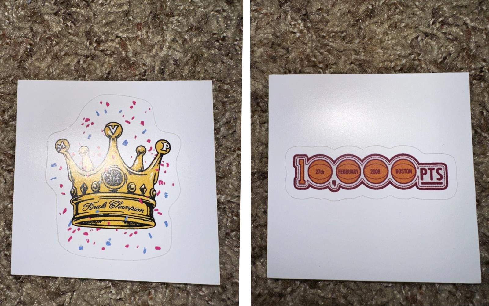 Nike Rare Unreleased Nike Lebron James Career Highlights Sticker Pack Size ONE SIZE - 10 Thumbnail