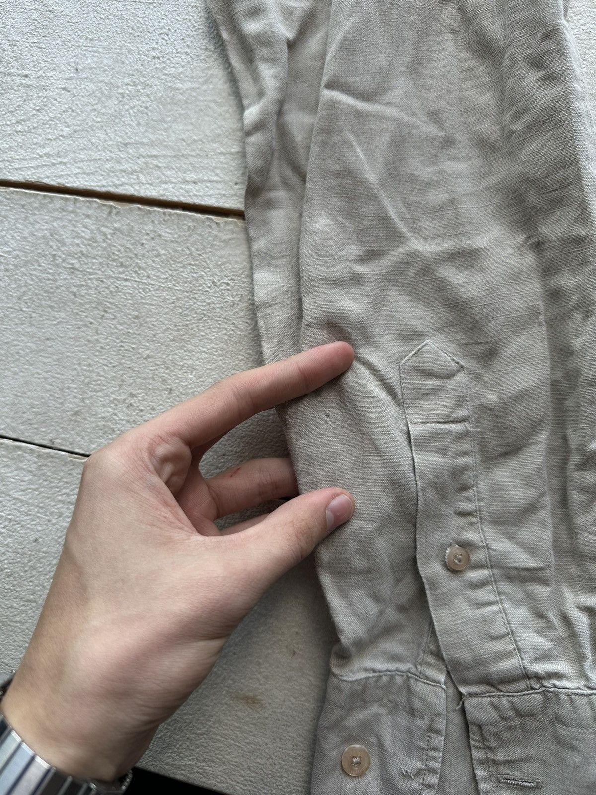 Armani RARE🚨 ARMANI JEANS VINTAGE SHIRT LUXURY BUTTON UP 90s Size US M / EU 48-50 / 2 - 12 Thumbnail