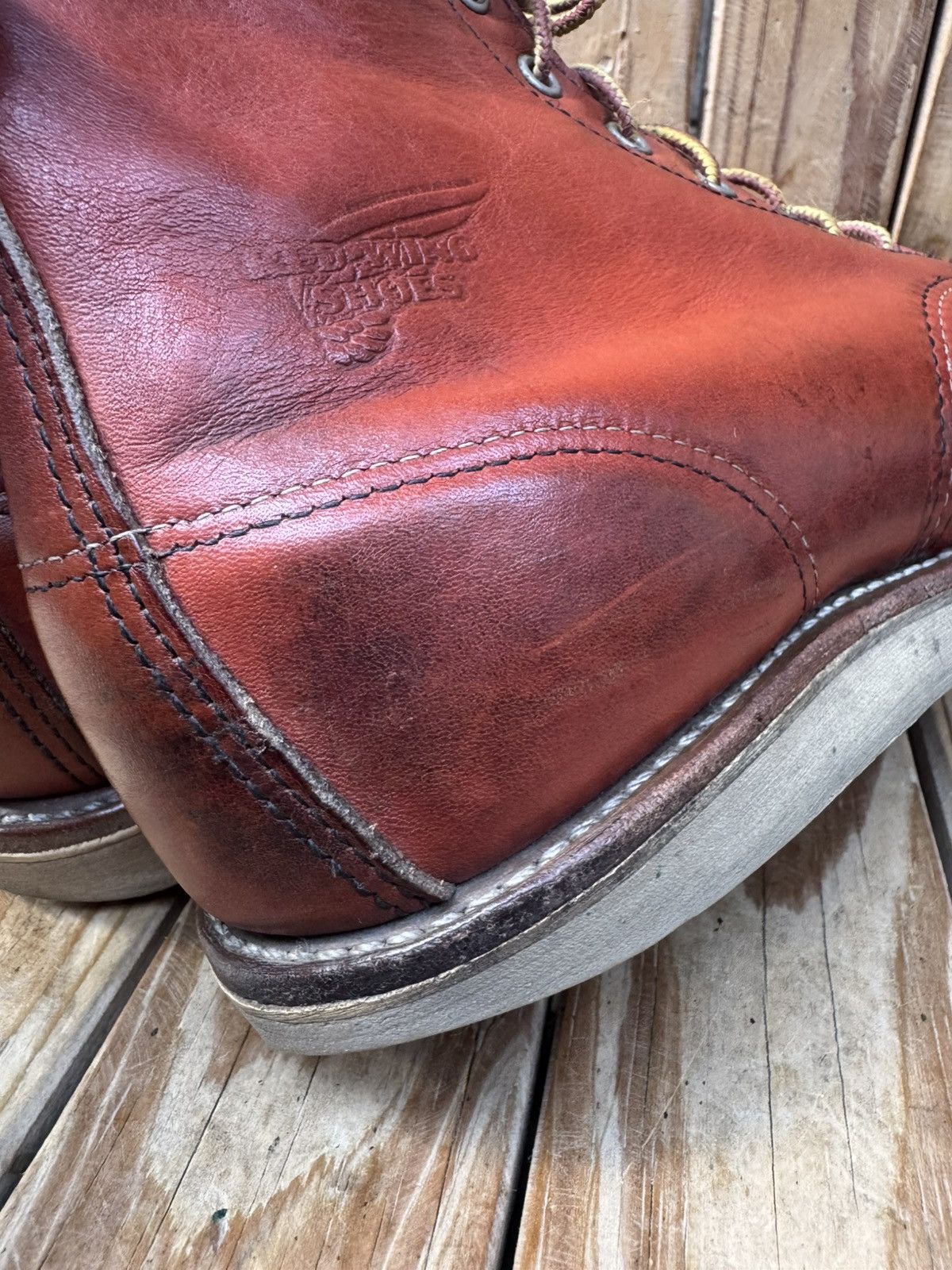 Red Wing Red Wing Heritage 8131 Moc Toe Brown Boots USA 9 E UK 8 Size US 9 / EU 42 - 14 Thumbnail