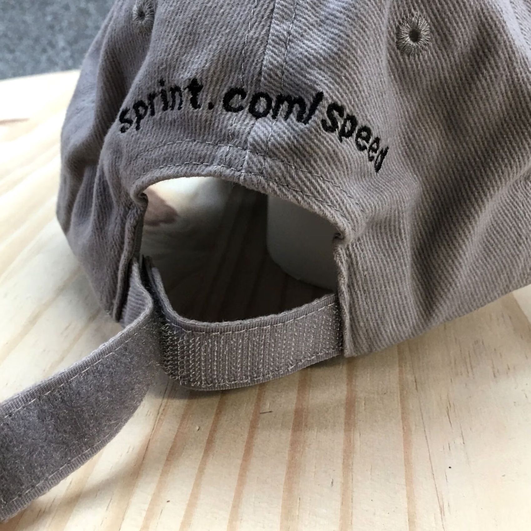 NASCAR Nascar Sprint Baseball Cap Hat Mens One Size Grey Cotton Adjustable Embroidered Size ONE SIZE - 7 Thumbnail