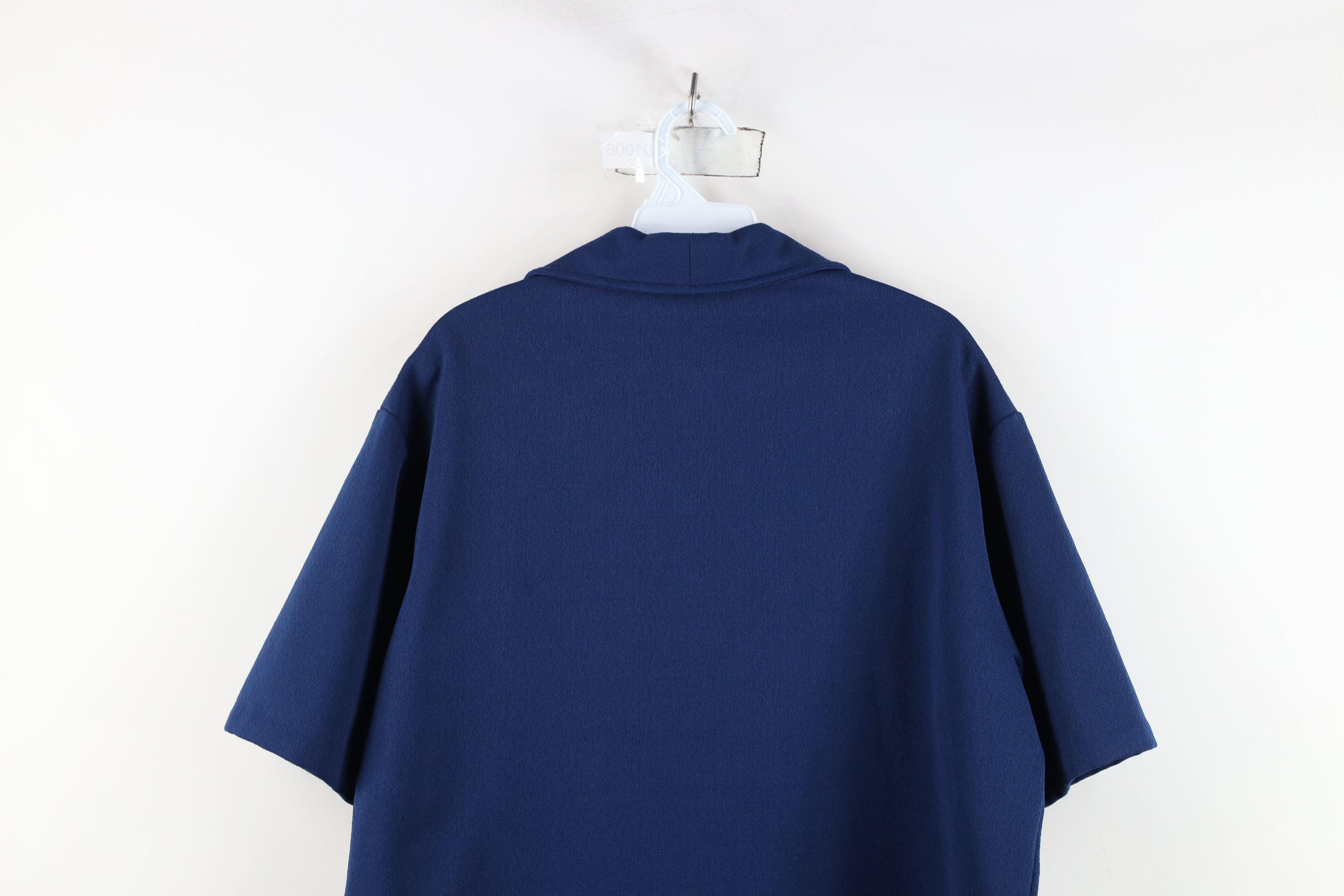 Vintage Vintage 50s 60s Rockabilly Fish Knit Collared Polo Shirt USA Size US XL / EU 56 / 4 - 13 Thumbnail