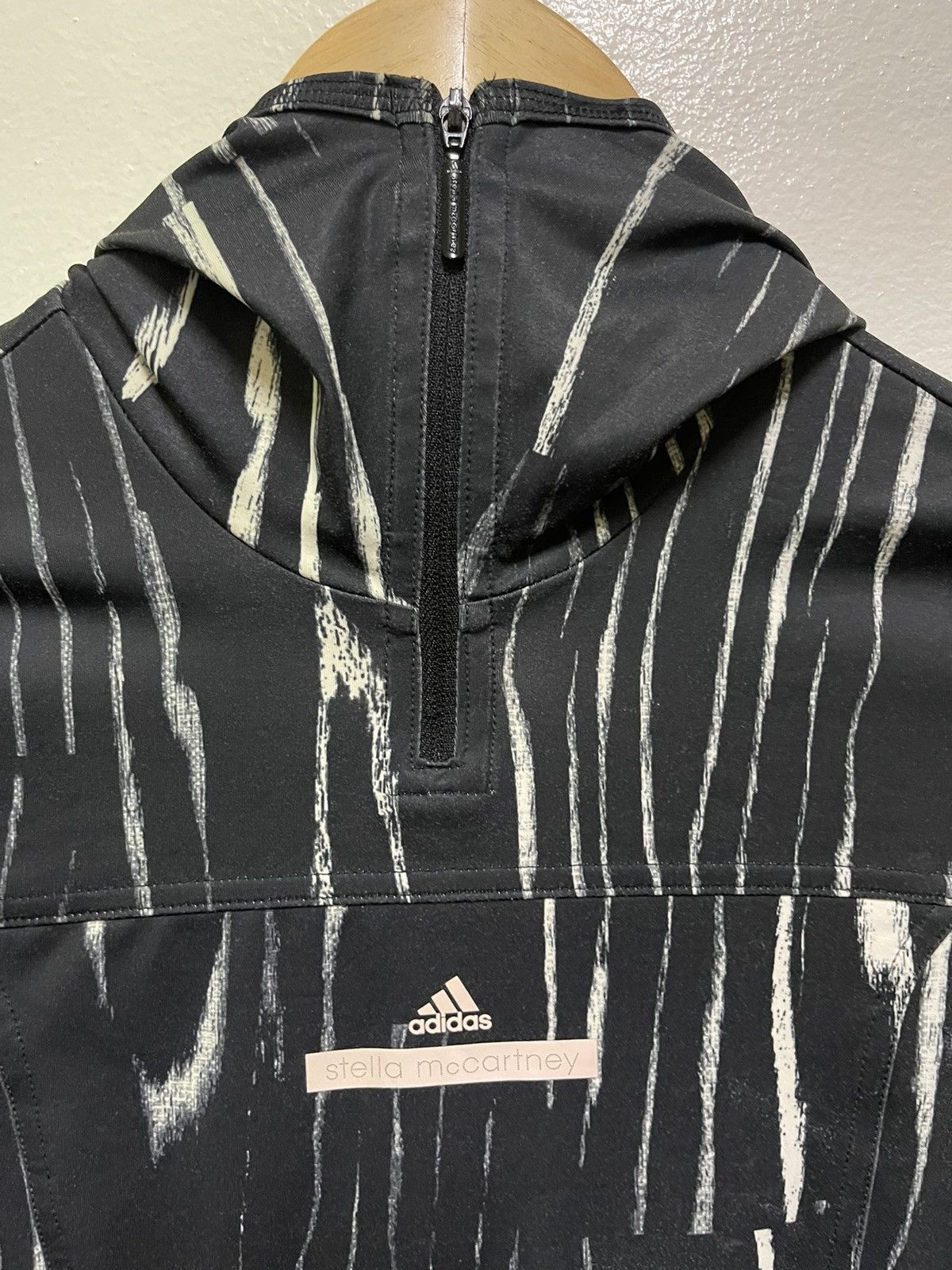 Adidas × Stella McCartney Adidas by Stella McCartney Run Printed Hoodie Size XS / US 0-2 / IT 36-38 - 6 Thumbnail