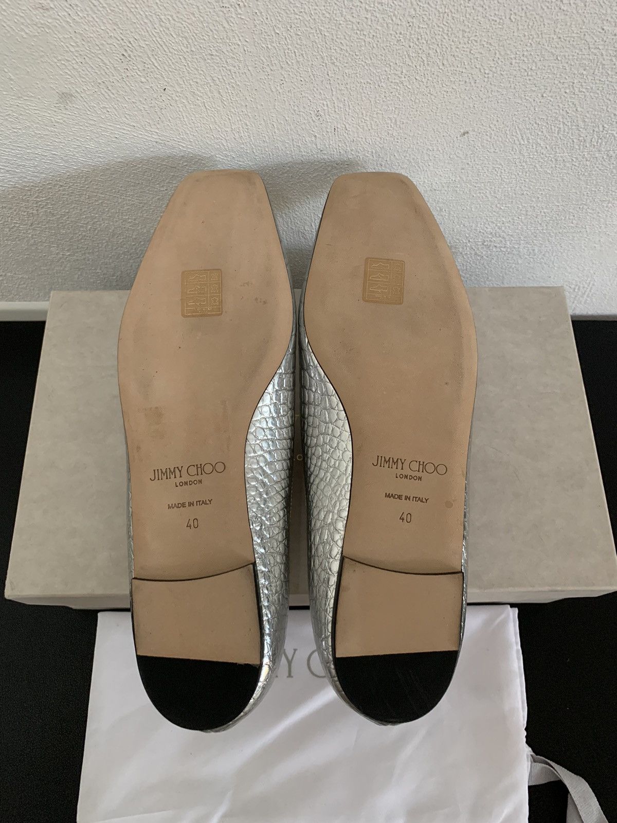 Jimmy Choo Jimmy Choo Leather Mocassino Retail €650 Size US 10 / IT 40 - 16 Thumbnail