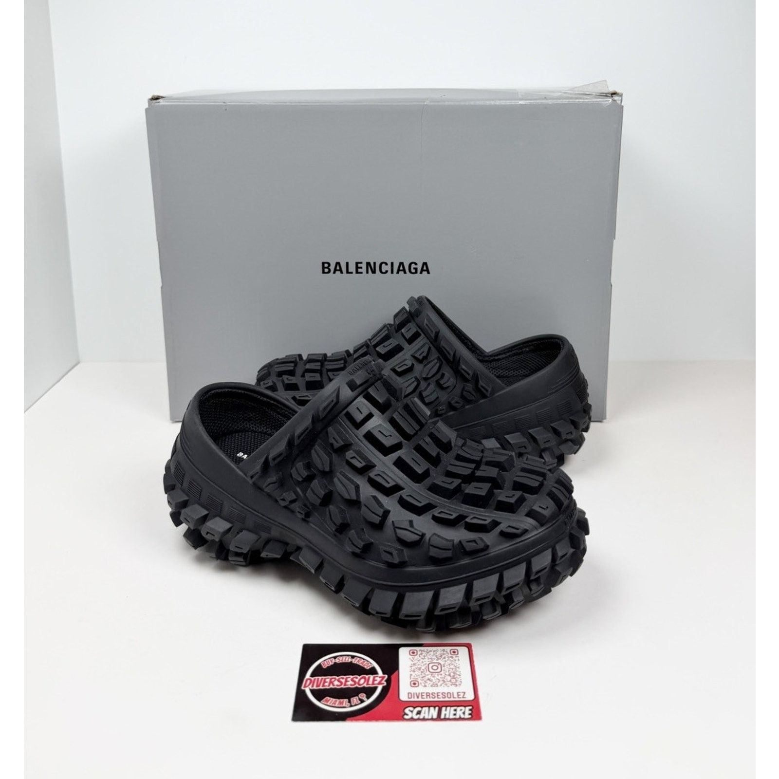 Balenciaga Size 35EU/5.5W- Balenciaga Defender Clog NEW Size US 5.5 / IT 35.5 - 1 Thumbnail