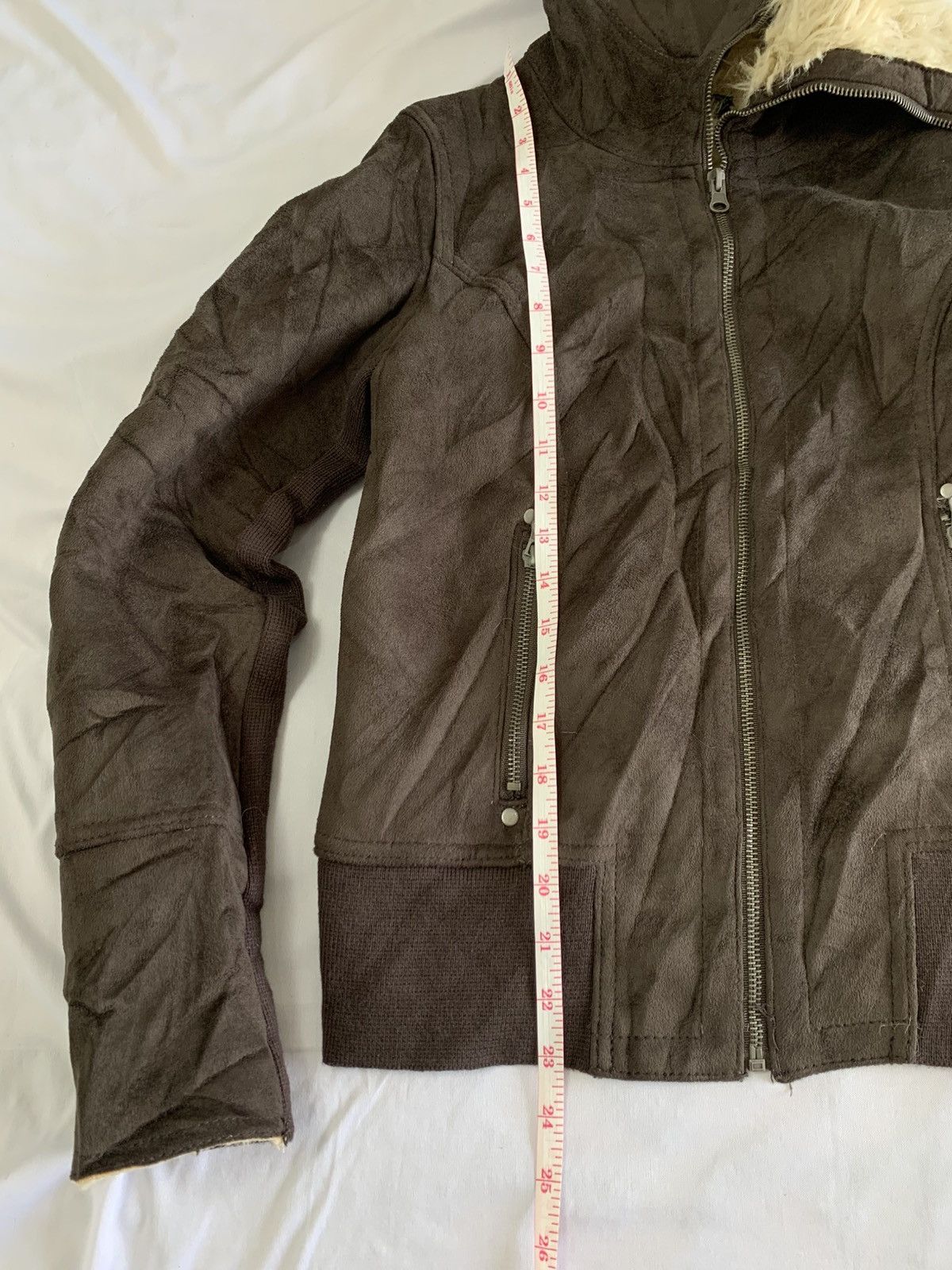 14th Addiction suede faux fur kmrii ifsx lgb vkei style japan jacket Size US XS / EU 42 / 0 - 7 Thumbnail