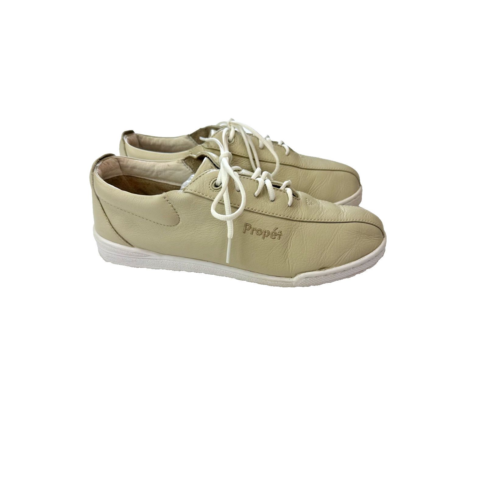 Other Propet Firefly Walking Sneakers Leather Beige Women 9 W3606 Size US 9 / IT 39 - 1 Thumbnail