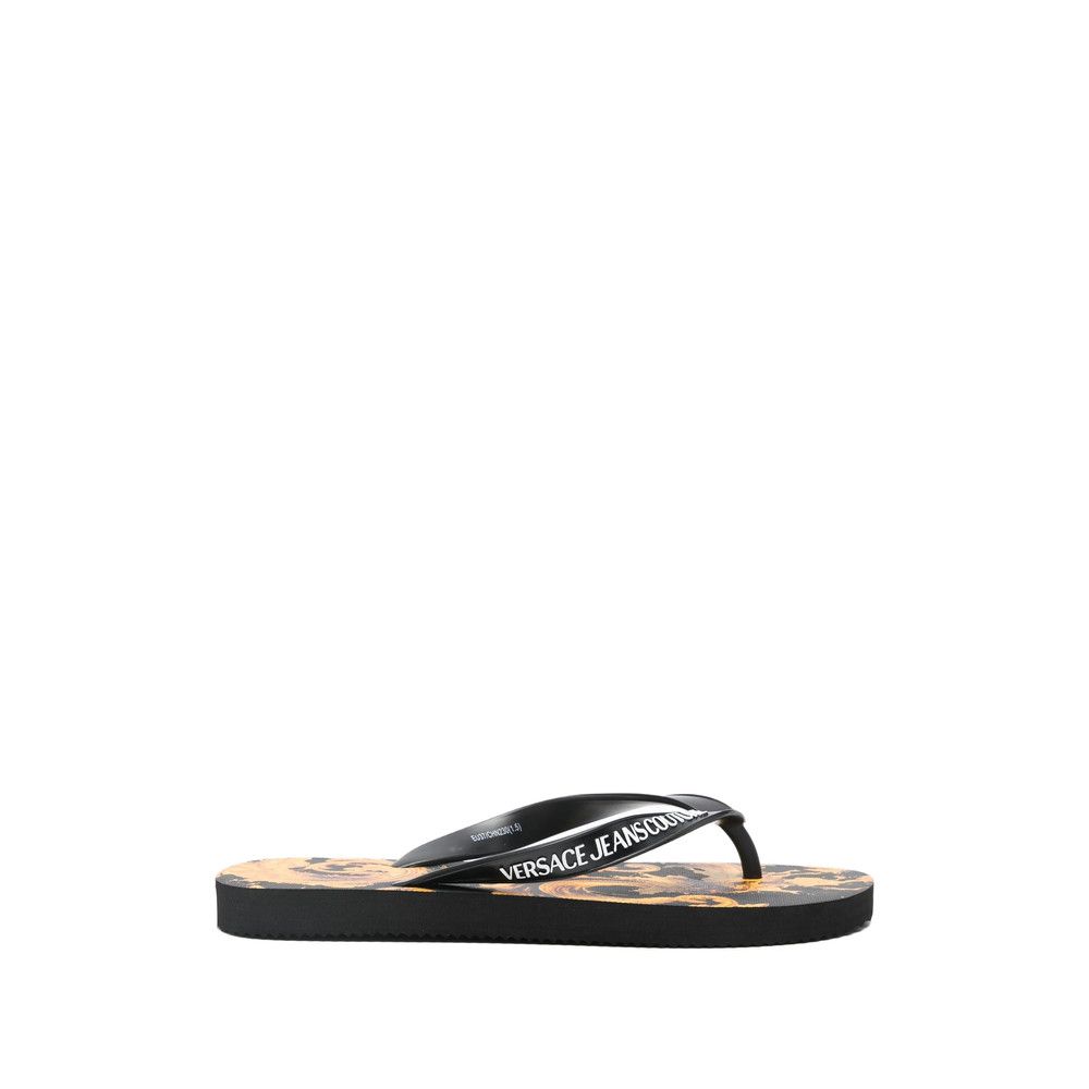 Versace Jeans Couture Versace Jeans Couture BLACK Flip-Flops & Slides Size US 5 / IT 35 - 1 Thumbnail