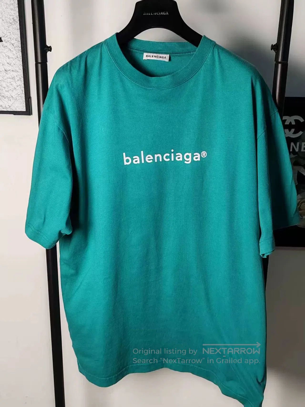 Balenciaga Balenciaga Logo Short Sleeve Tee. Size US M / EU 48-50 / 2 - 1 Thumbnail