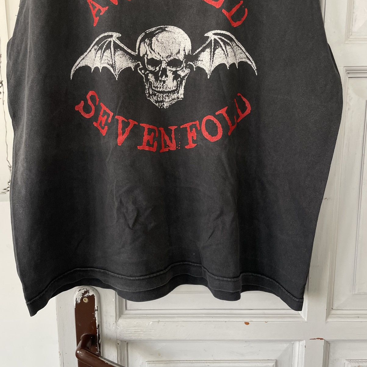 Band Tees × Vintage 2000s Avenged Sevenfold Skull Bootleg T Shirt Size M Size US L / EU 52-54 / 3 - 5 Thumbnail