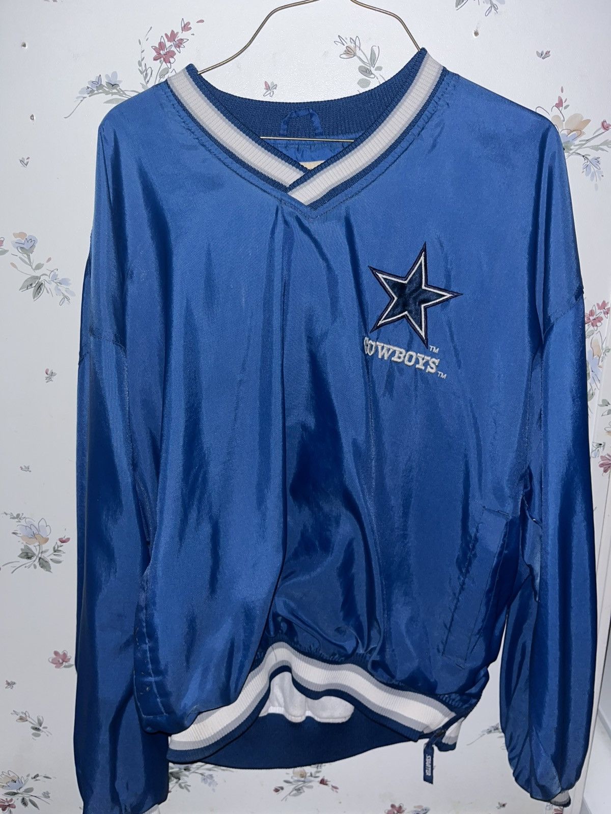 STARTER x Dallas Cowboys 90's Vintage NFL Pullover Jacket
