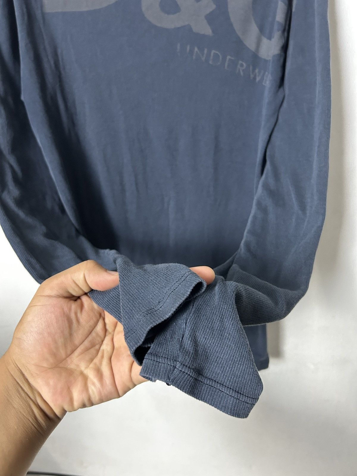 Dolce & Gabbana D&G underwear thermal longsleeve big spellout Size US L / EU 52-54 / 3 - 2 Thumbnail