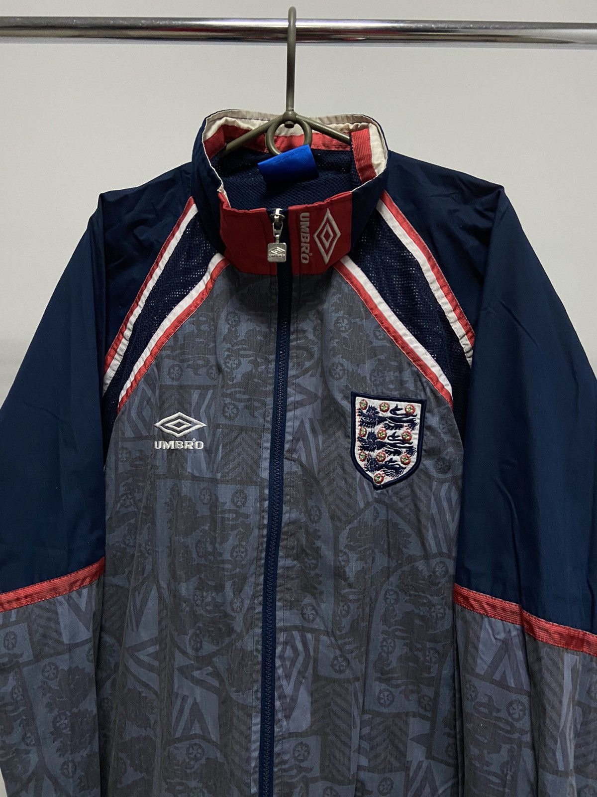Umbro × Vintage Umbro Vintage Jacket Windbreaker Small Logo Y2K jersey Size US L / EU 52-54 / 3 - 2 Thumbnail