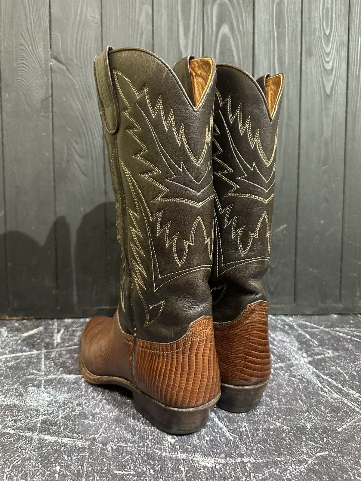 Sancho Boots Sancho Cowboy Brown Leather Boots Size 39 Size US 9 / IT 39 - 8 Thumbnail