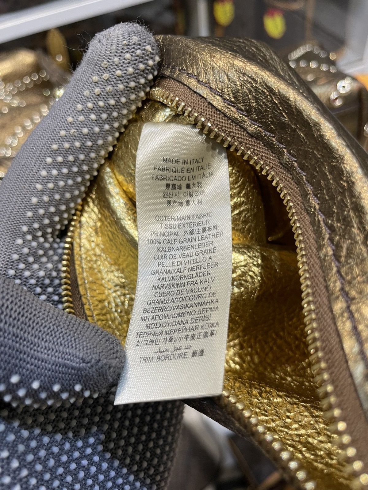 Burberry AUTHENTIC BURBERRY CALFSKIN METALLIC GROMMETS Size ONE SIZE - 21 Thumbnail