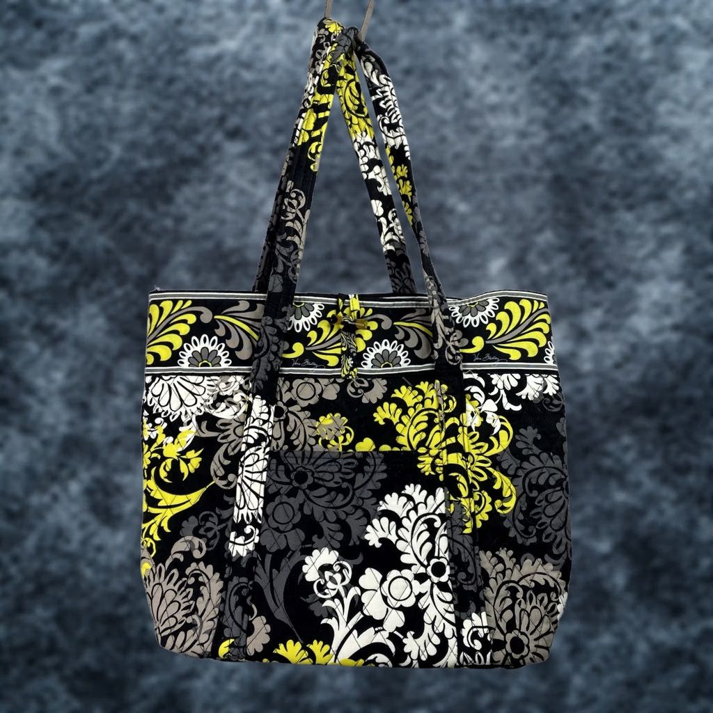Vera Bradley Vera Bradley Baroque Tote Bag Large US 17"x14" Multicolor Cotton Quilted Women Toys? Size ONE SIZE - 1 Thumbnail