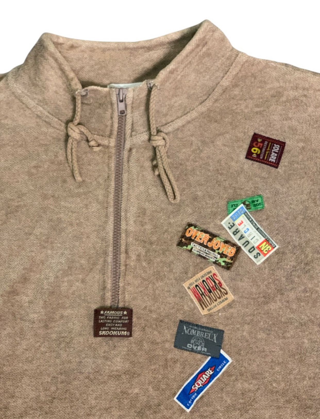 Japanese Brand Rare Design Kazamidori By Naicai Half Zipper Sweatshirts Size M / US 6-8 / IT 42-44 - 9 Thumbnail