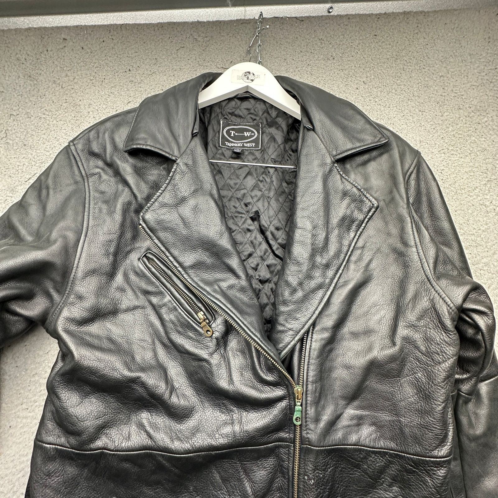 Tannery West Tannery West Belted Motorcycle Leather Coat Womens Medium Size M / US 6-8 / IT 42-44 - 9 Thumbnail