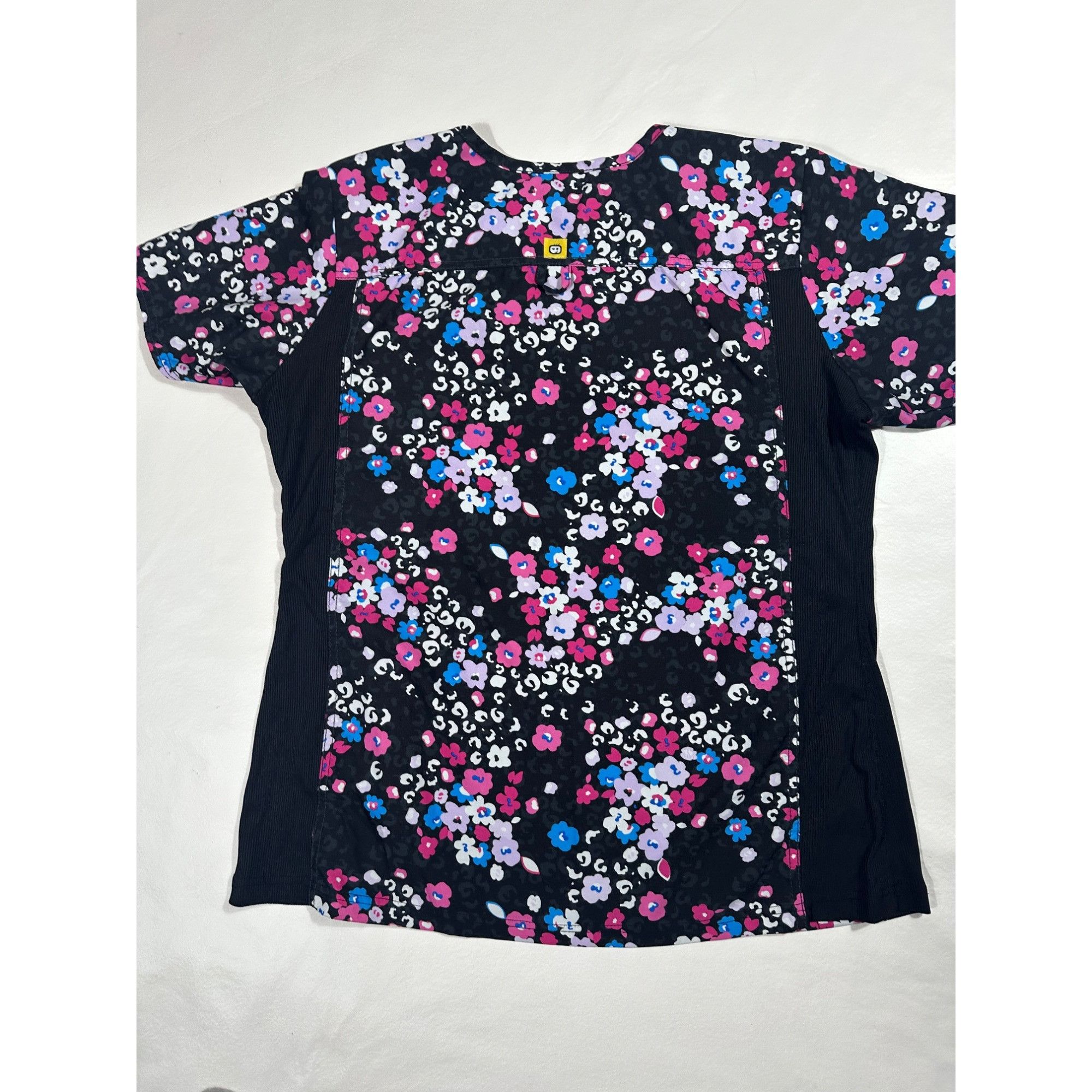Other Wonderwink Scrubs Top Modern Fit Women's Floral V Neck Size Size L / US 10 / IT 46 - 1 Thumbnail