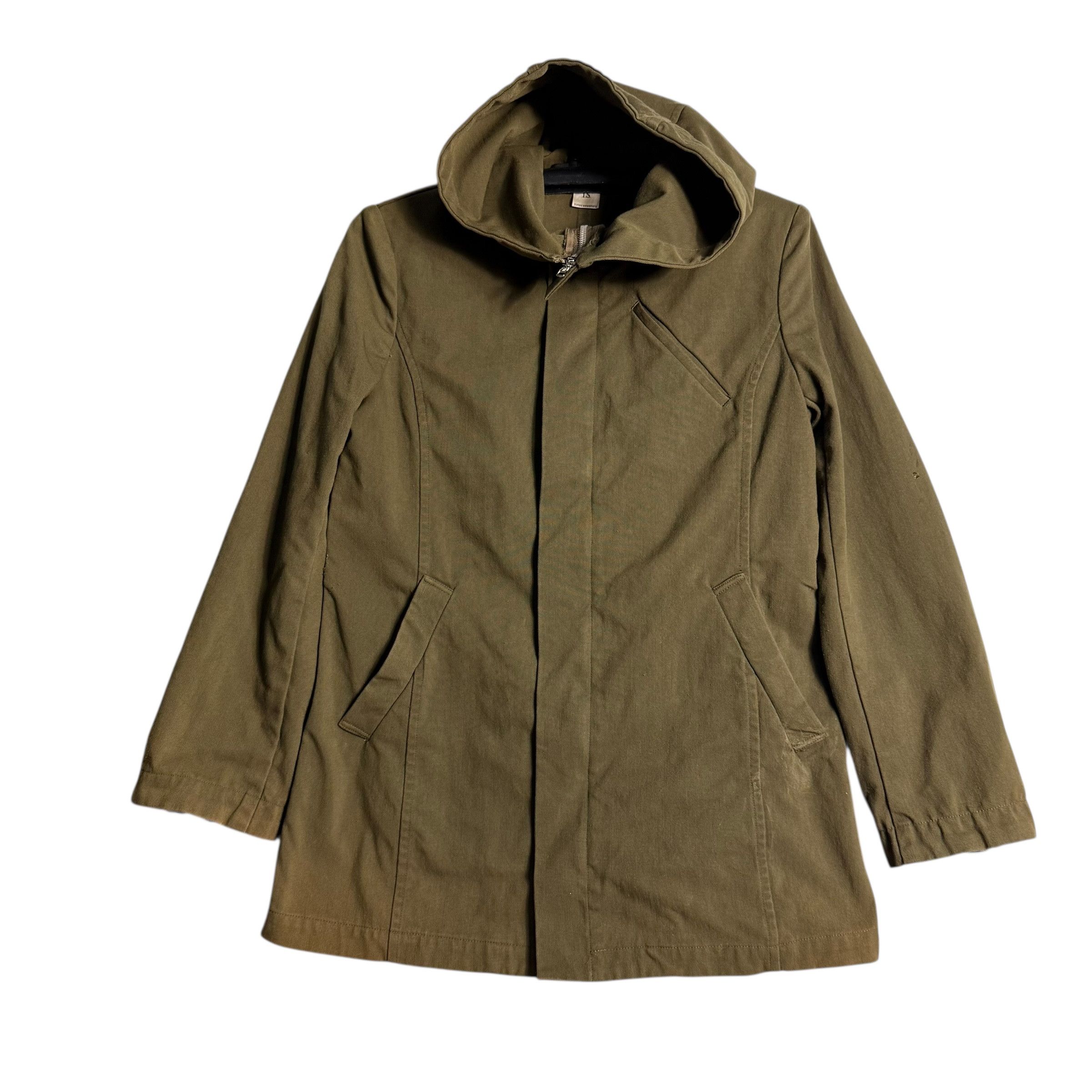Sunao Kuwahara 🔥RARE🔥Vintage IS Sunao Kuwahara Hoodie Trench Jacket Size ONE SIZE - 1 Thumbnail