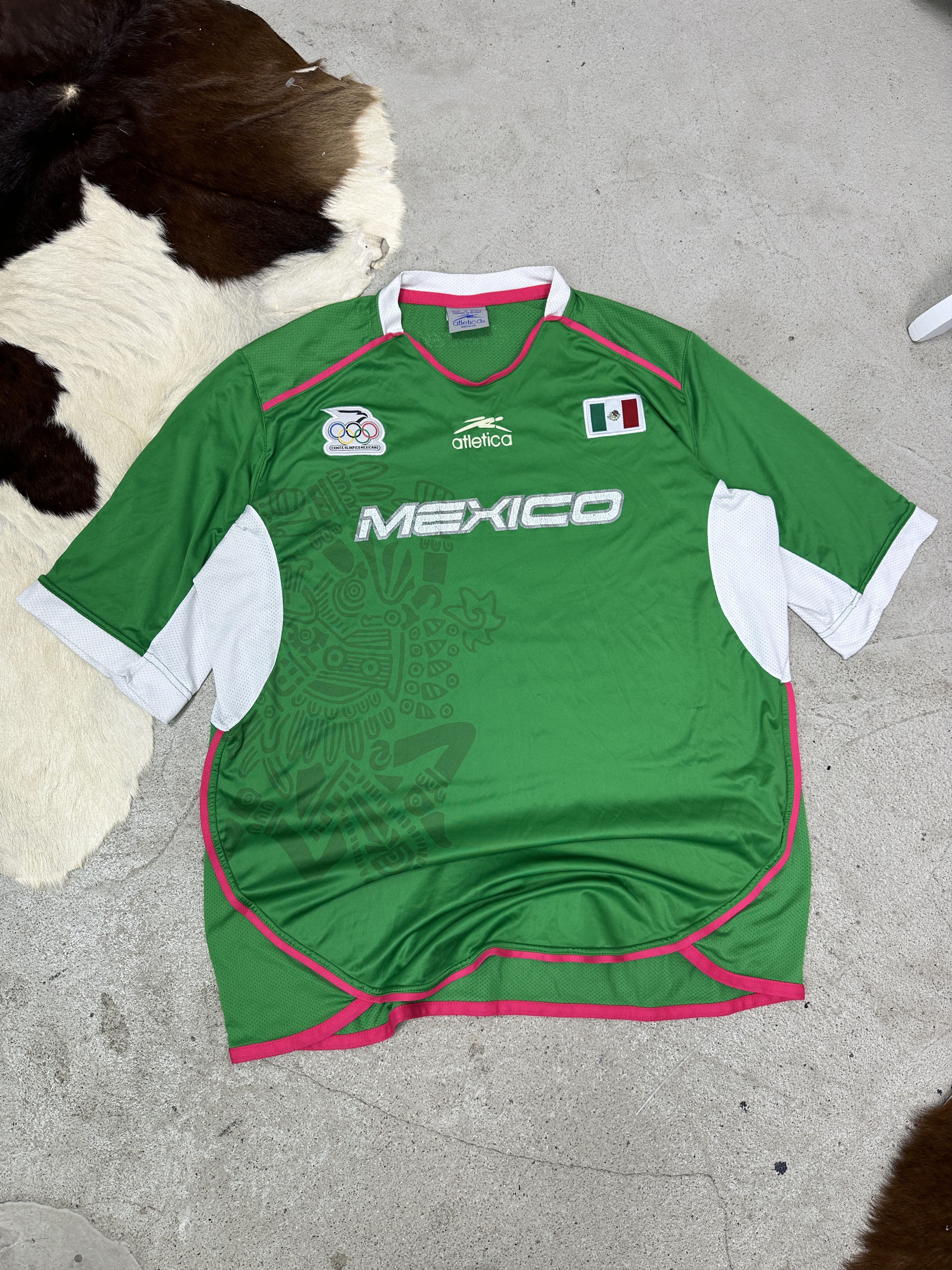 Atletica Vintage Atletica Mexico Olympic Games Athens 2004 Jersey Size US L / EU 52-54 / 3 - 1 Thumbnail