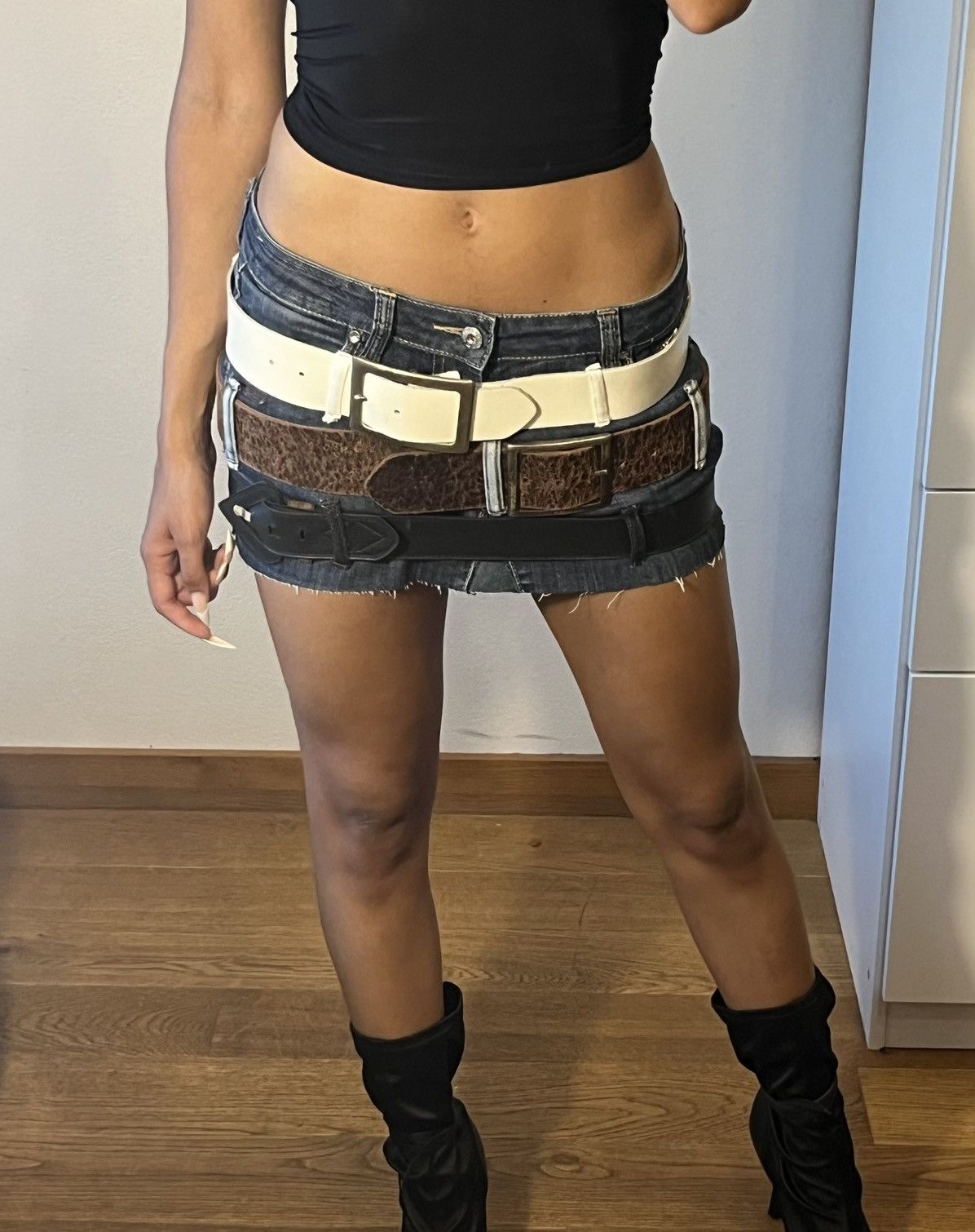 Miu Miu Custommade skirt | mini skirt | mini rock Size 24" / US 00 / IT 34 - 1 Thumbnail