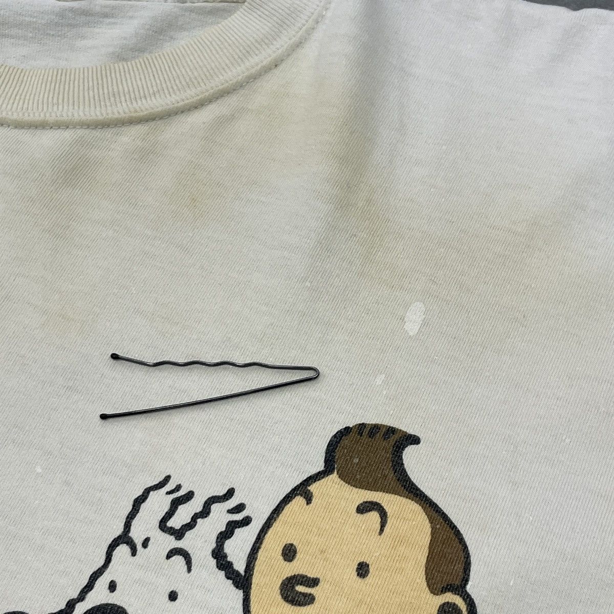 Vintage Vintage The Adventures Of Tintin T-Shirt Size M Size US M / EU 48-50 / 2 - 12 Thumbnail