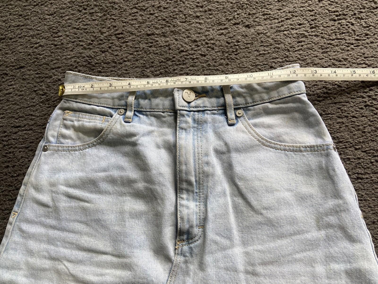 Other Abrand Jeans Denim Distressed A-Line Skirt - Sz AU/UK 6/24 Size 26" / US 2 / IT 38 - 8 Thumbnail