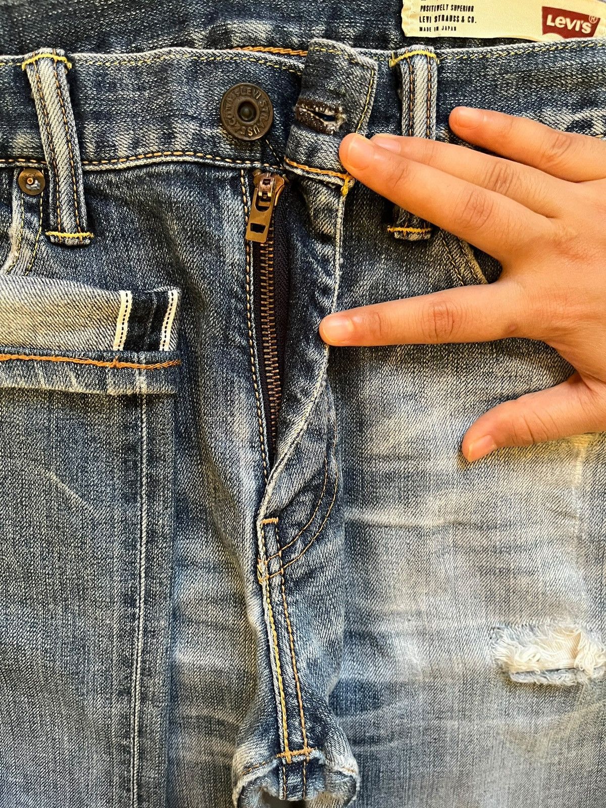 Levi's Vintage Levis 511 Faded Wash Selvedge Jeans Size US 33 - 4 Thumbnail