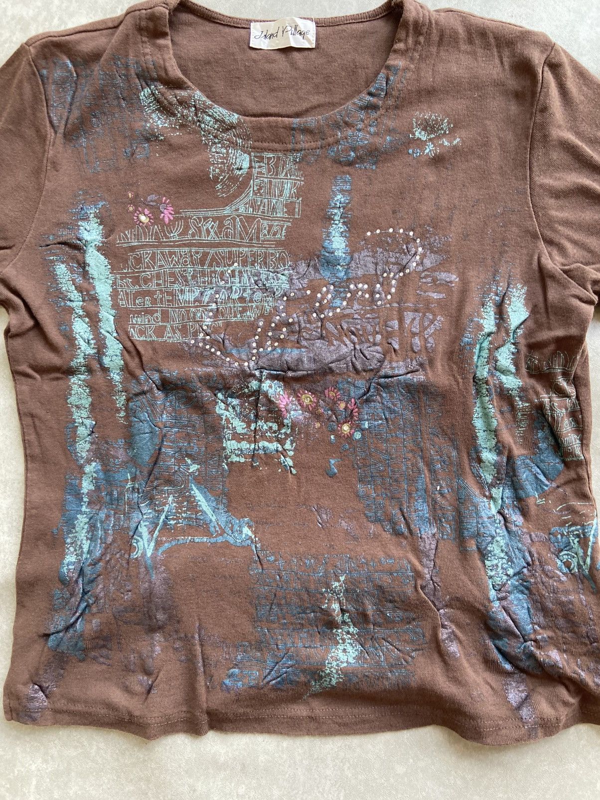 Beauty Beast × If Six Was Nine × Japanese Brand Jaland Pillage Gothic Ifxsixwasnine Style Tshirt Size L / US 10 / IT 46 - 3 Thumbnail